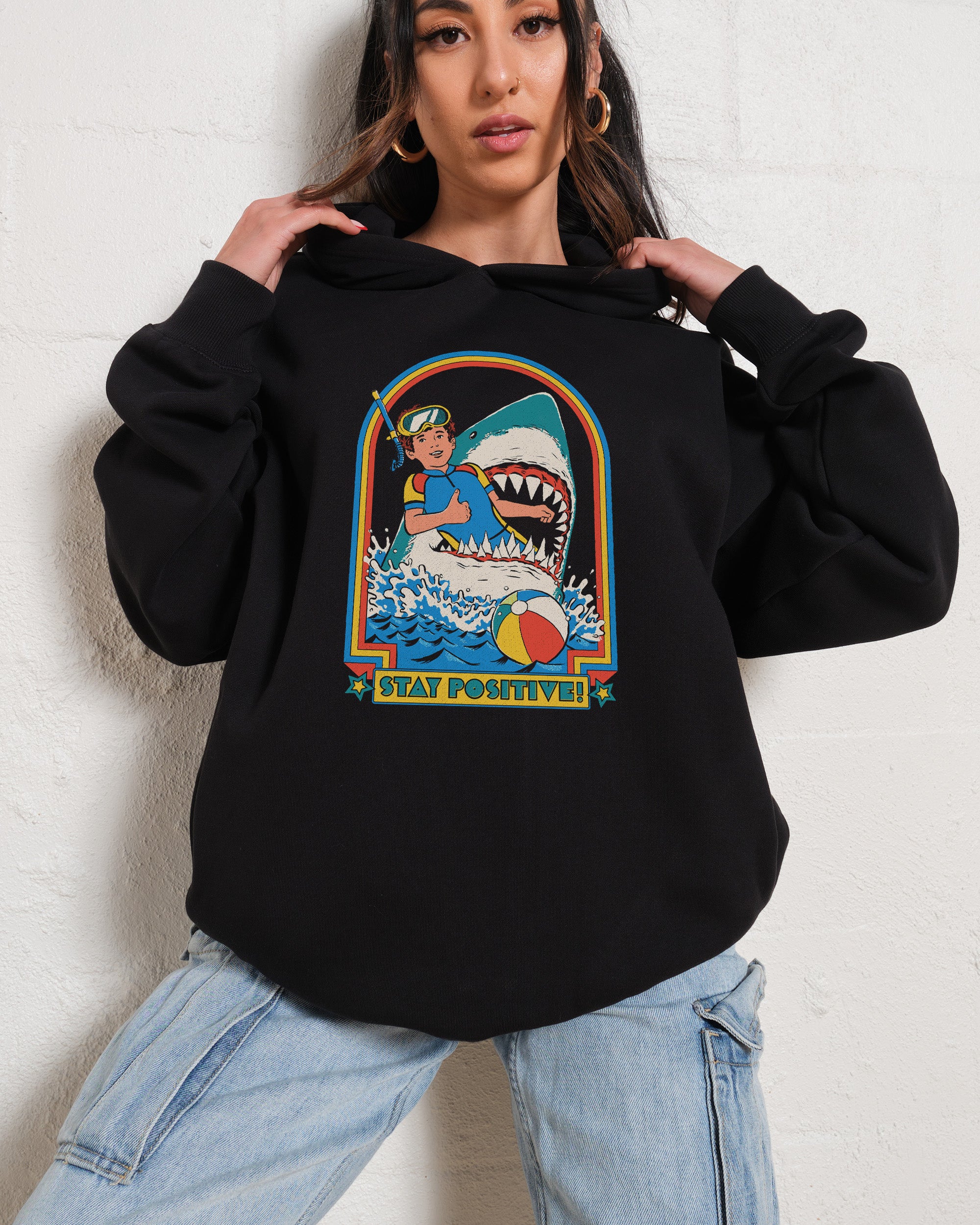 Stay Positive Hoodie Australia Online