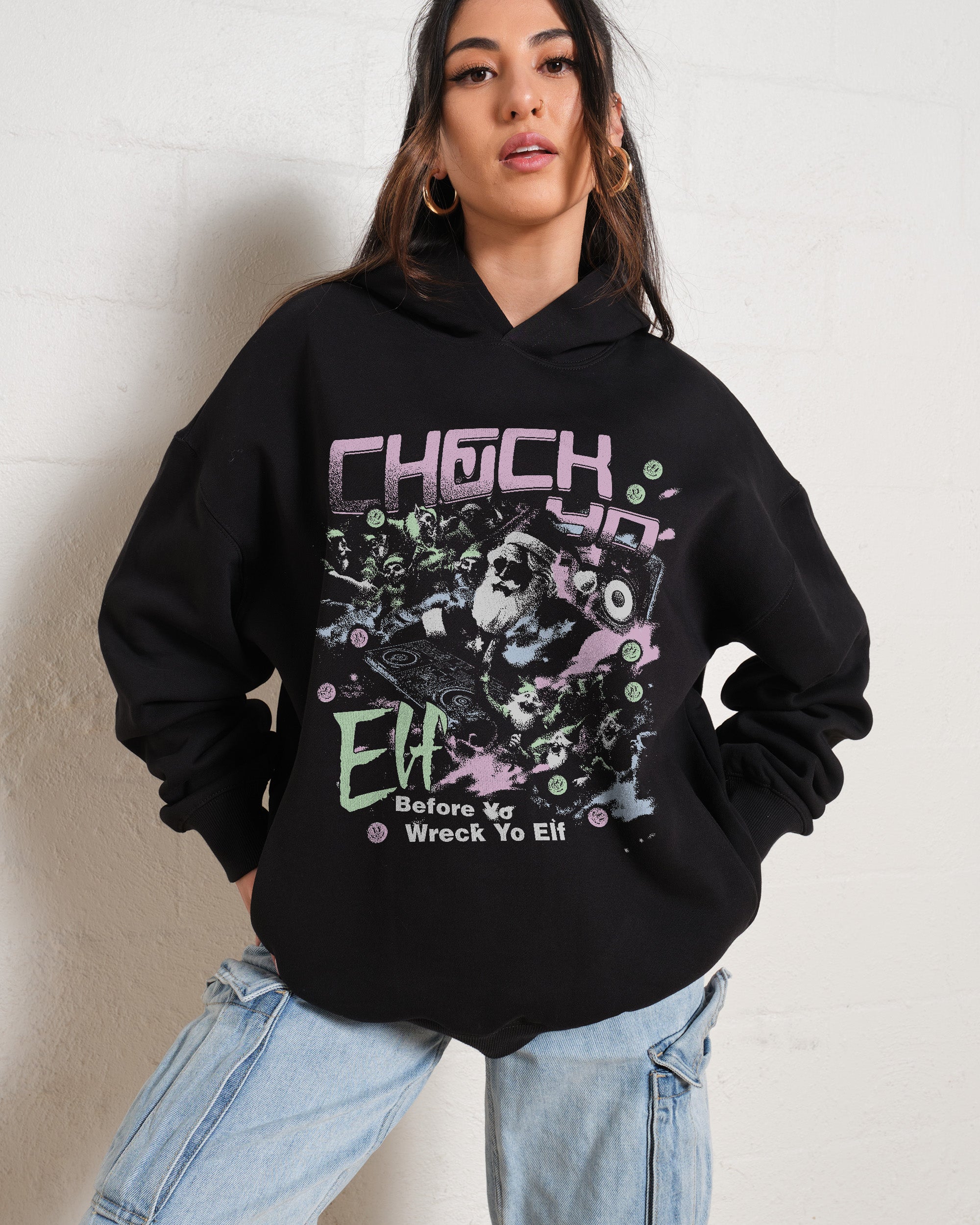 Check Yo Elf Hoodie