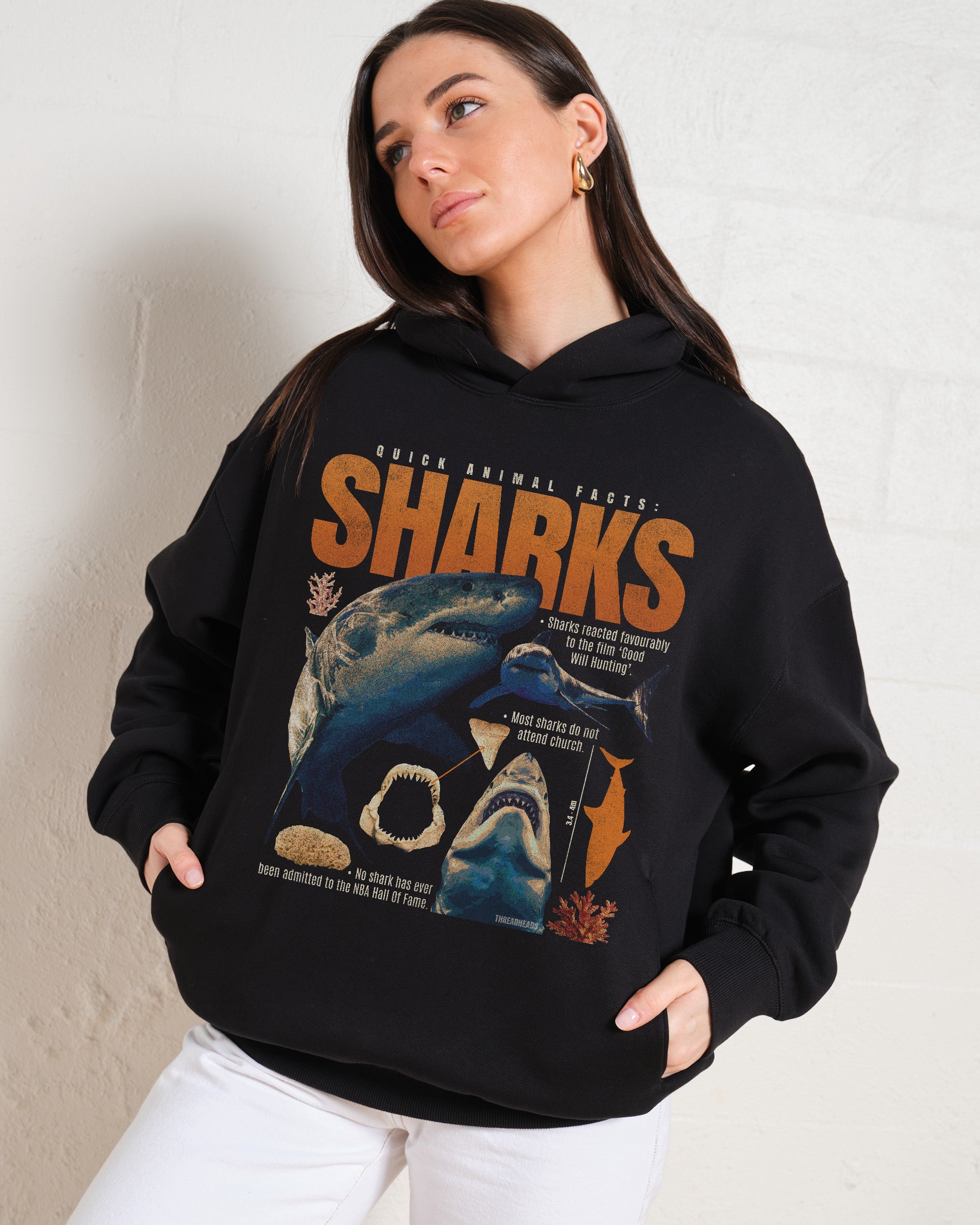 Quick Animal Facts - Sharks Hoodie Australia Online Threadheads