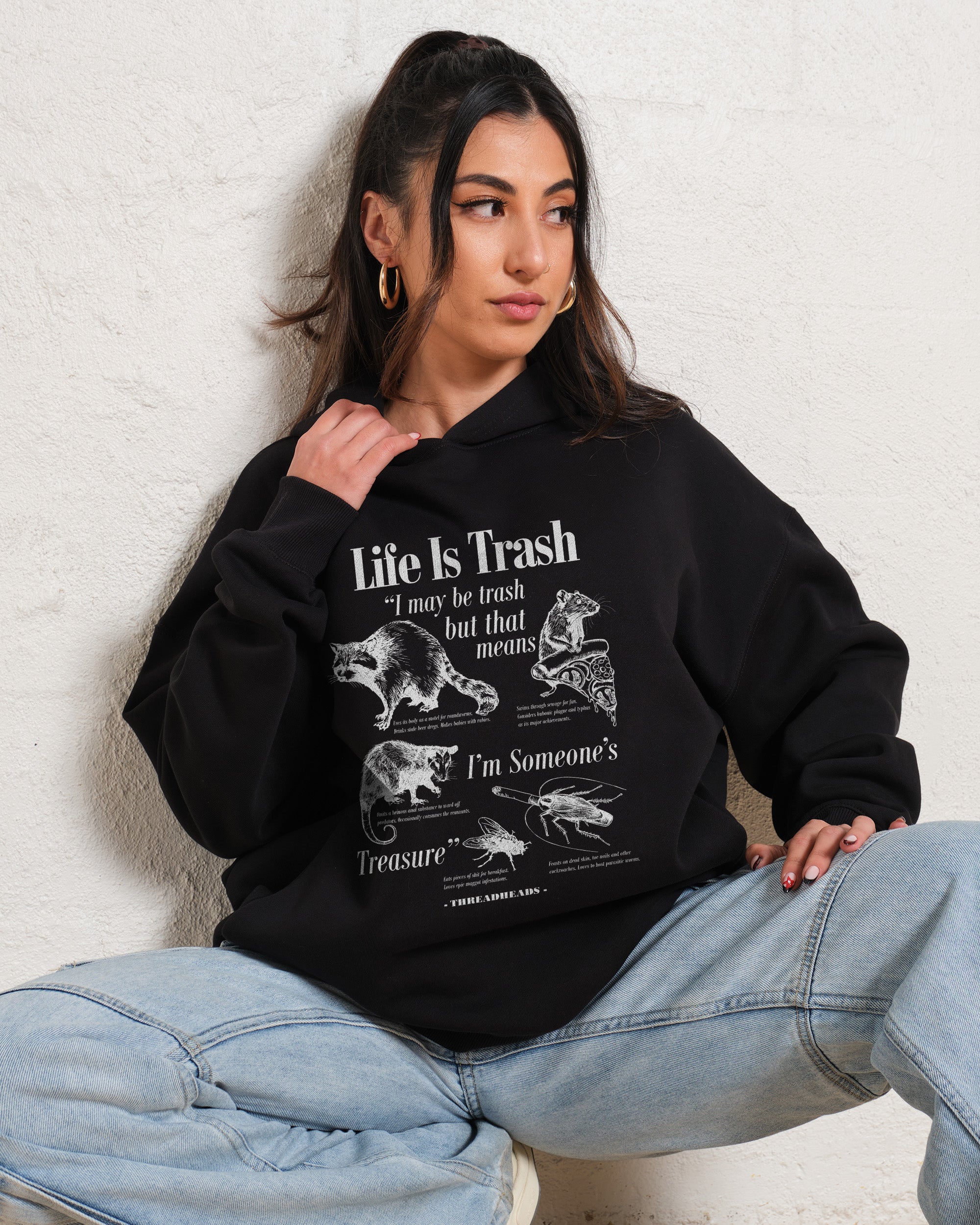 Life Is Trash Hoodie Australia Online