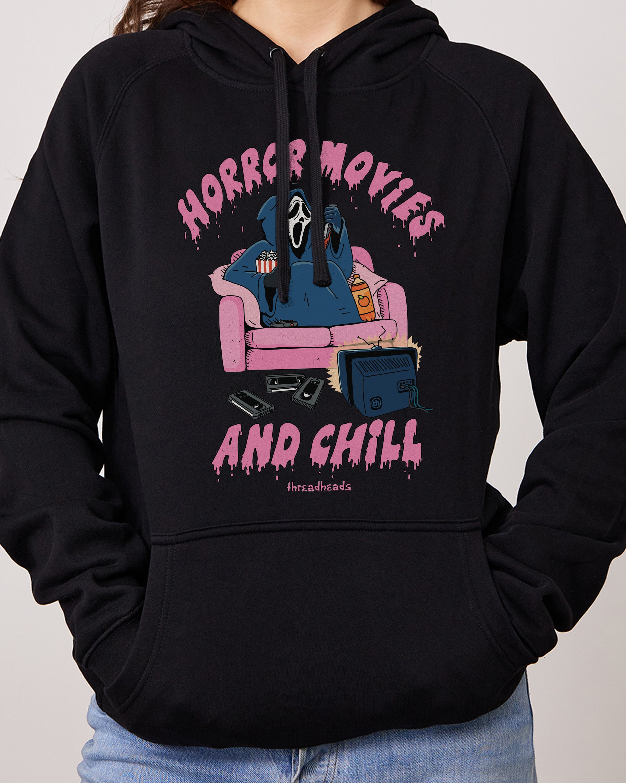 Horror Movies and Chill Hoodie