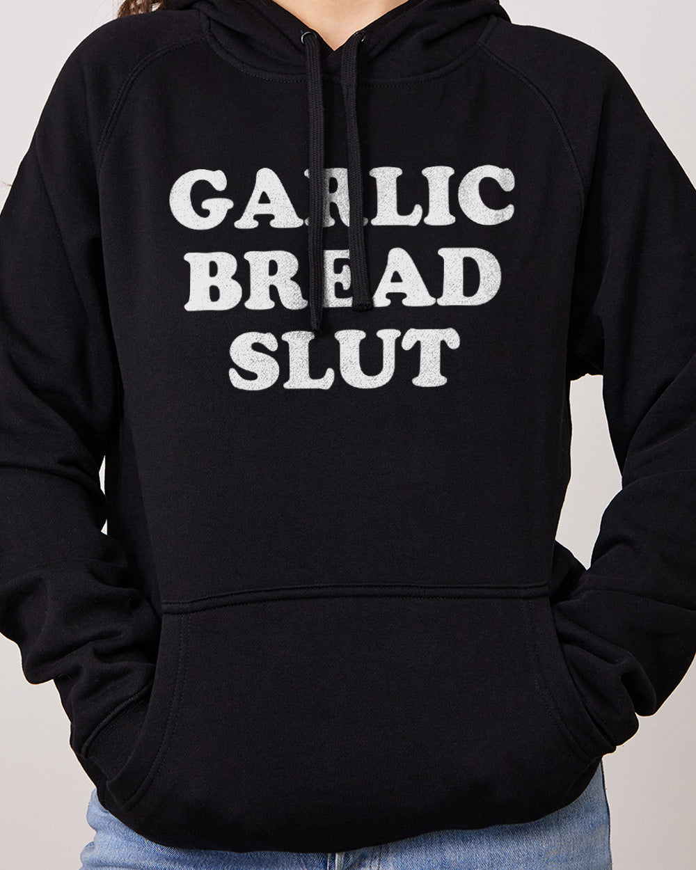 Garlic Bread Slut Hoodie Australia Online Black