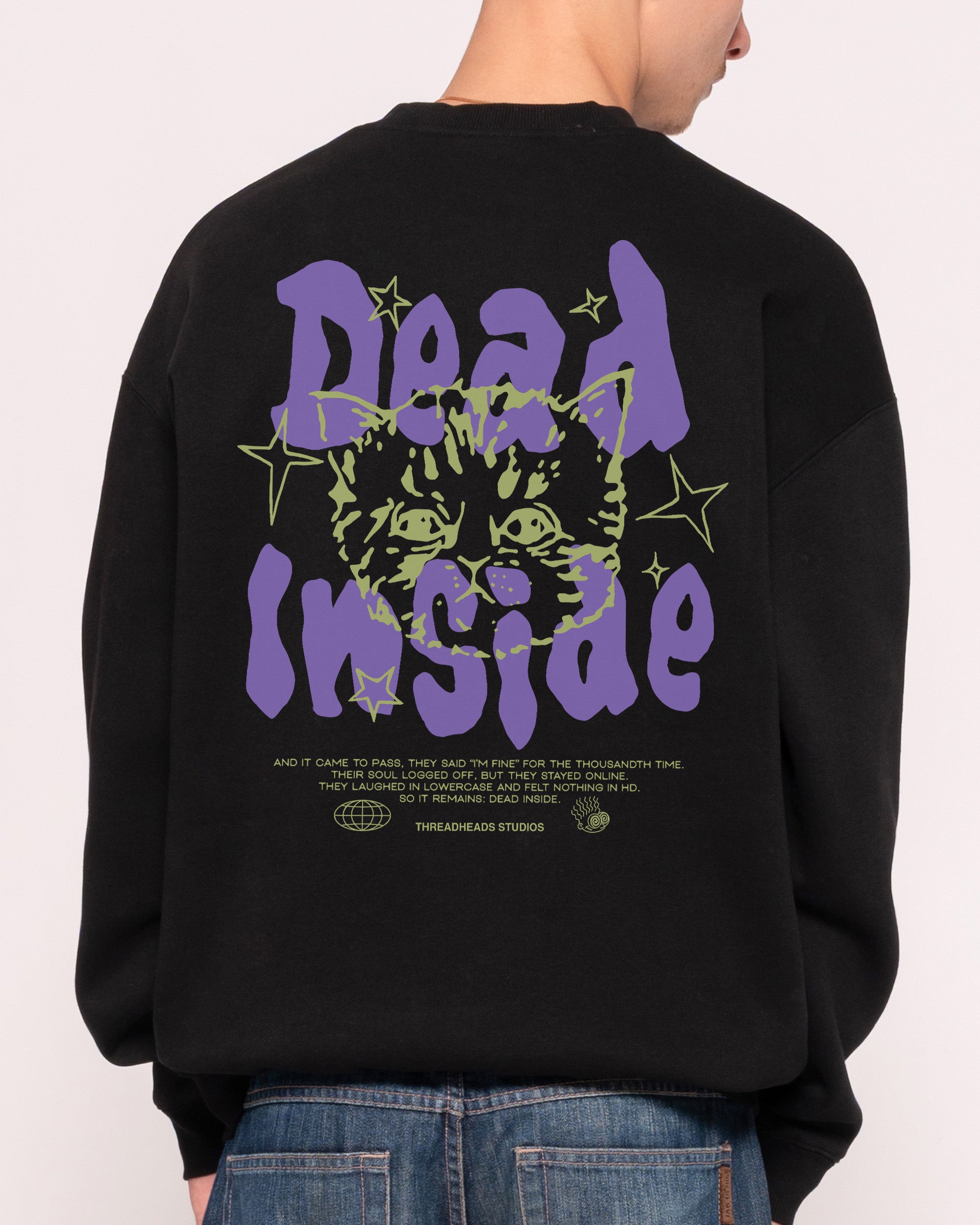 Dead Inside 26 Black Sweatshirt