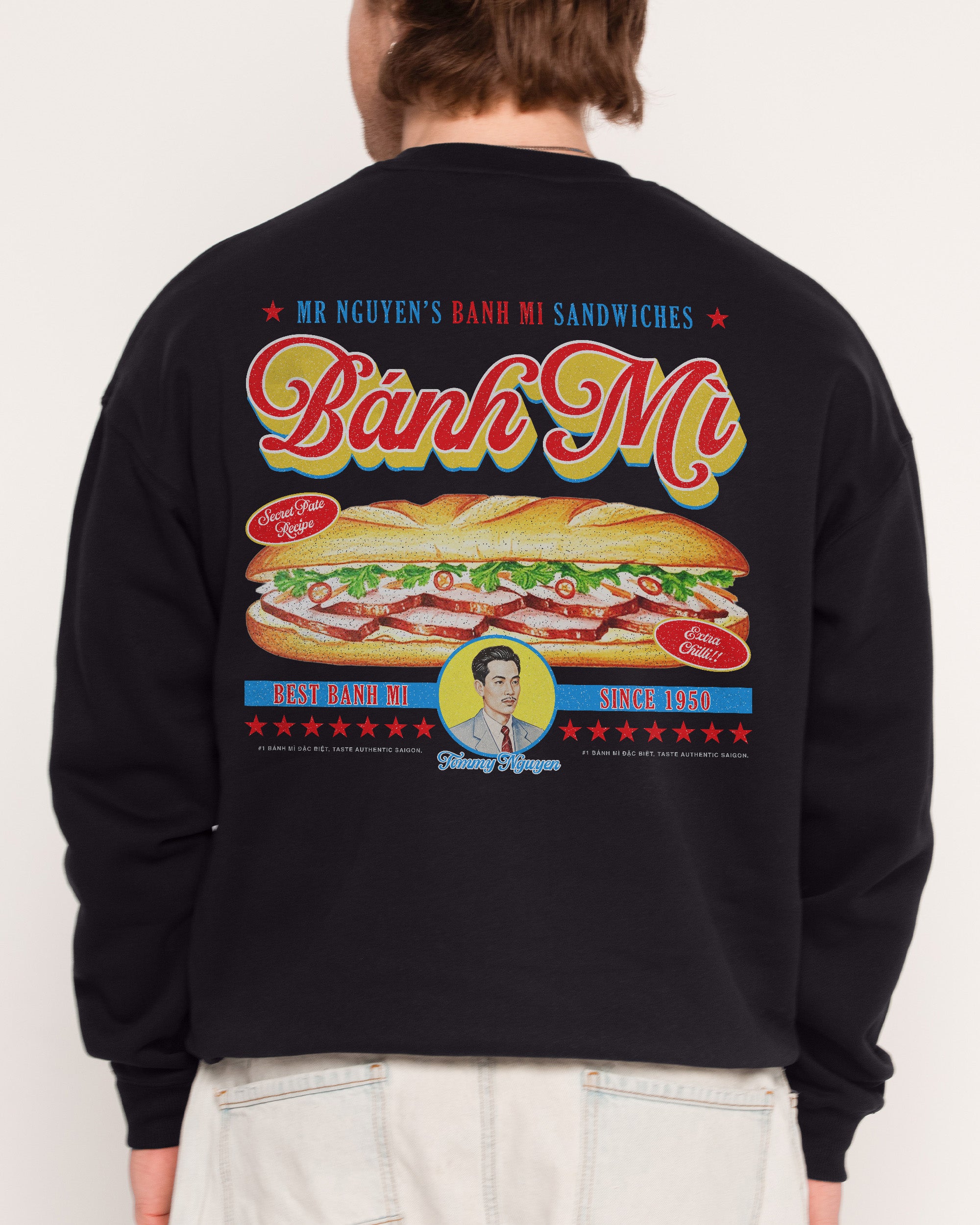 Mr Nguyen's Banh Mi's Black Sweatshirt