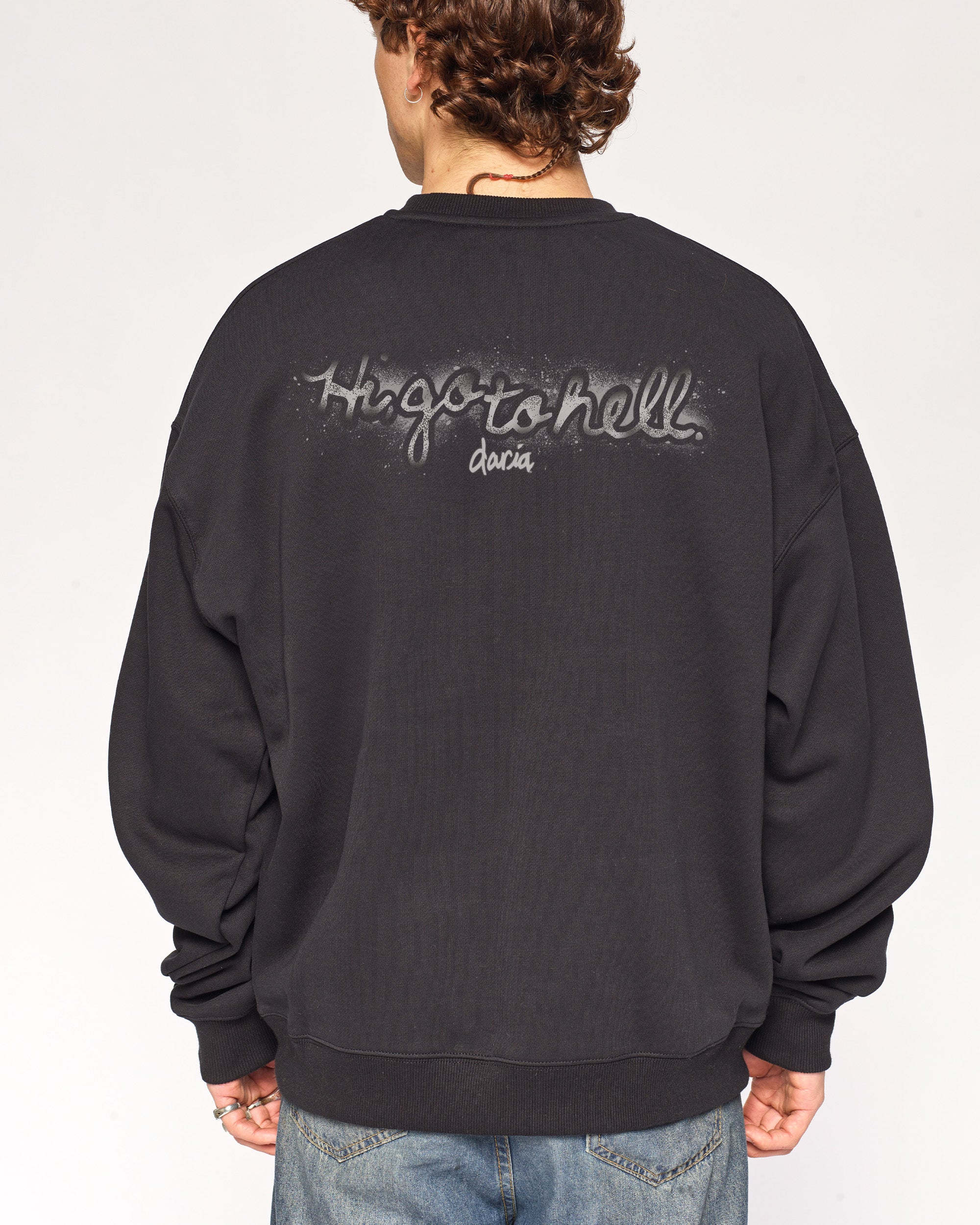 Go To Hell Black Sweatshirt