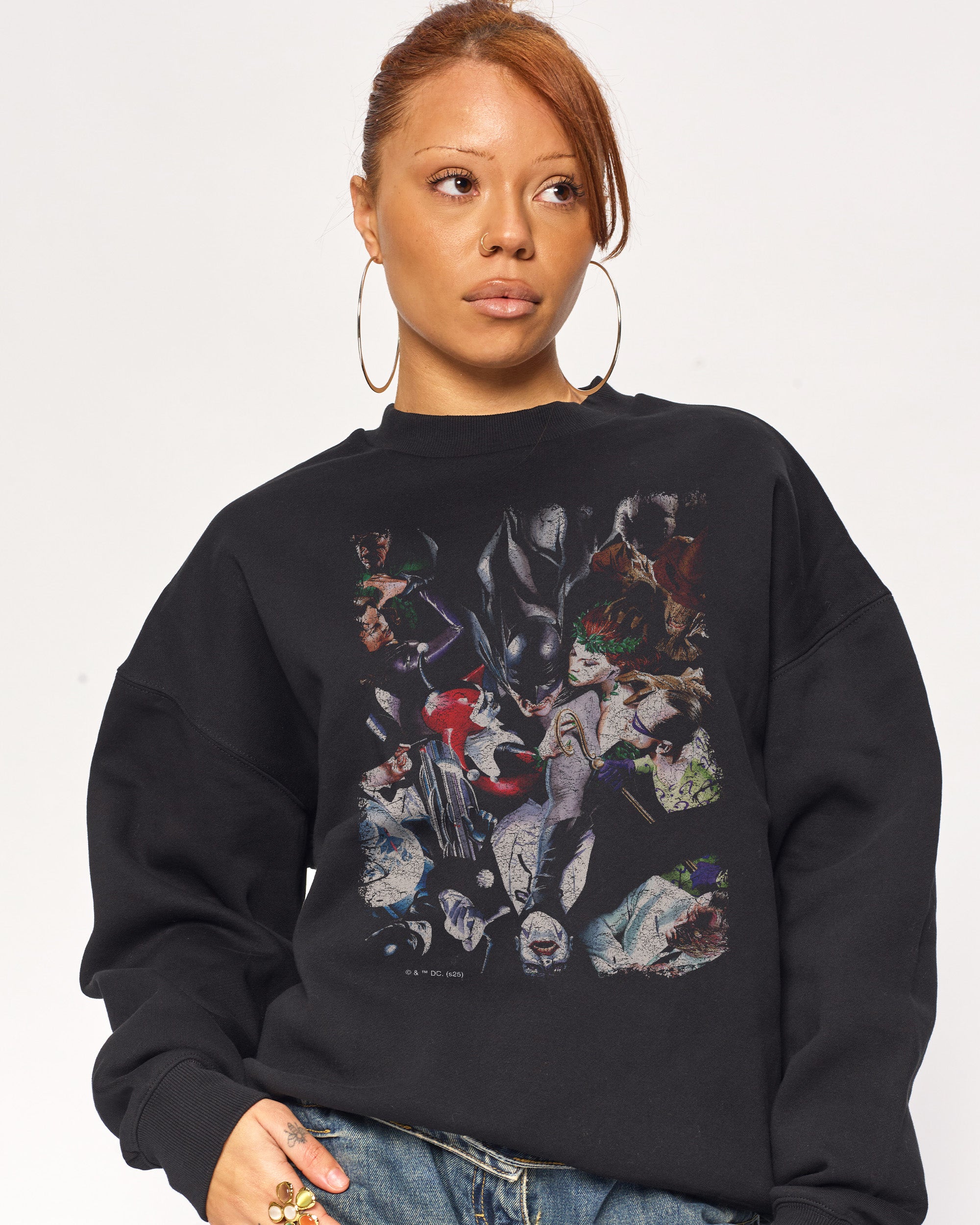 Batman Villains Compilation Sweatshirt Threadheads Australia Online