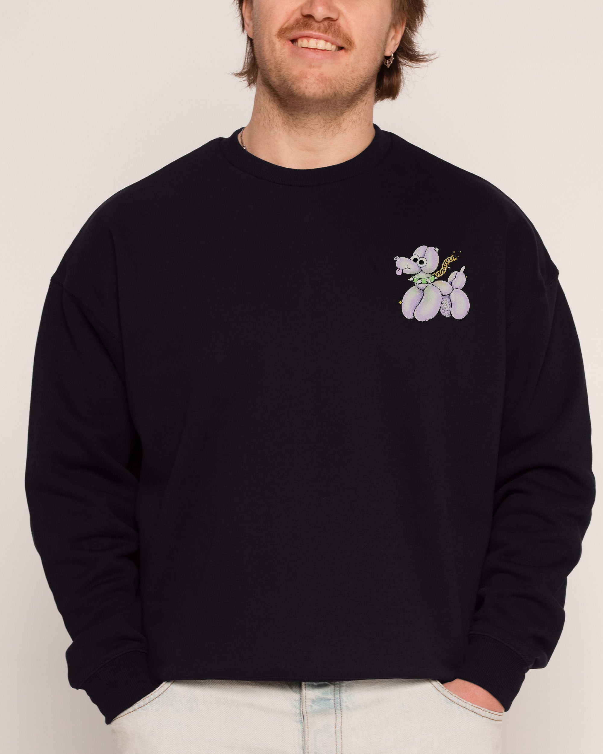 Still Tough Despite My Gentle Demeanour Black Sweatshirt