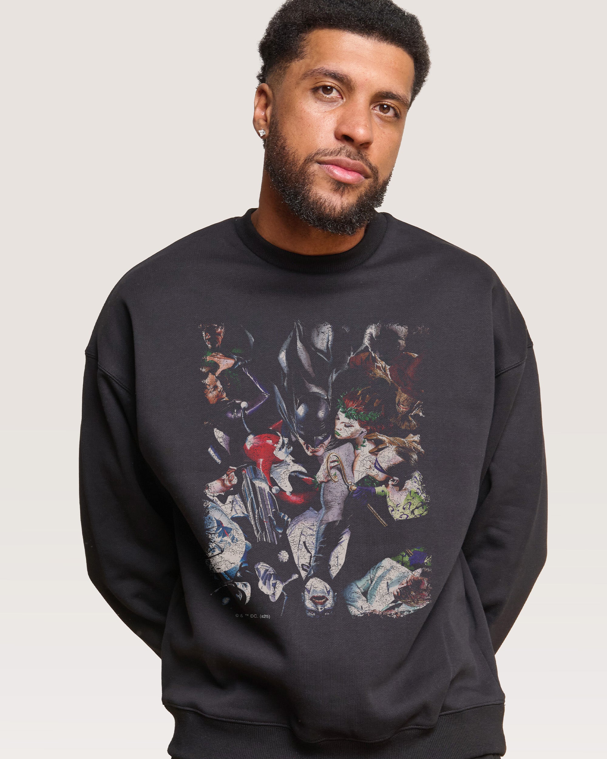Batman Villains Compilation Sweatshirt Threadheads Australia Online