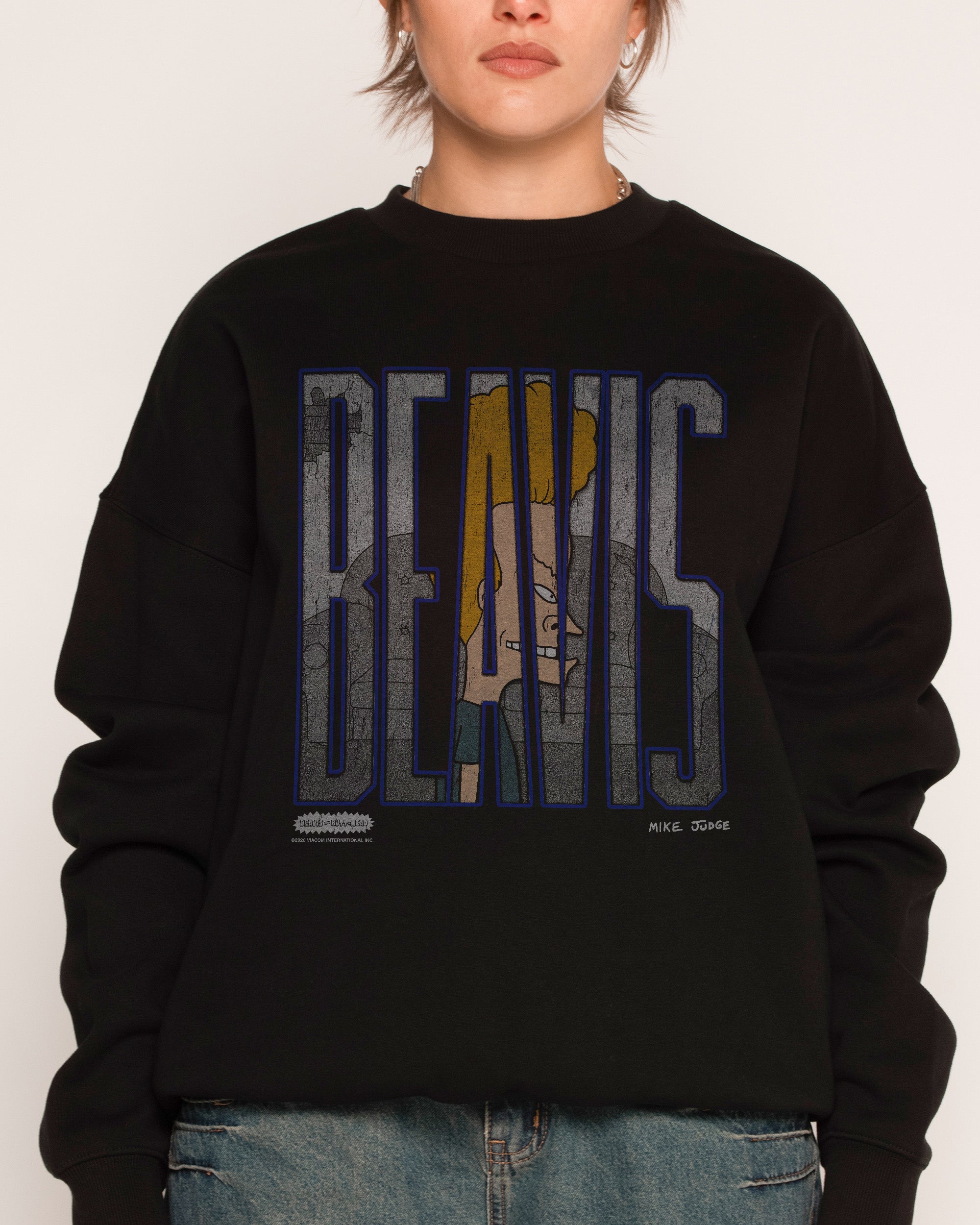 Beavis Black Sweatshirt
