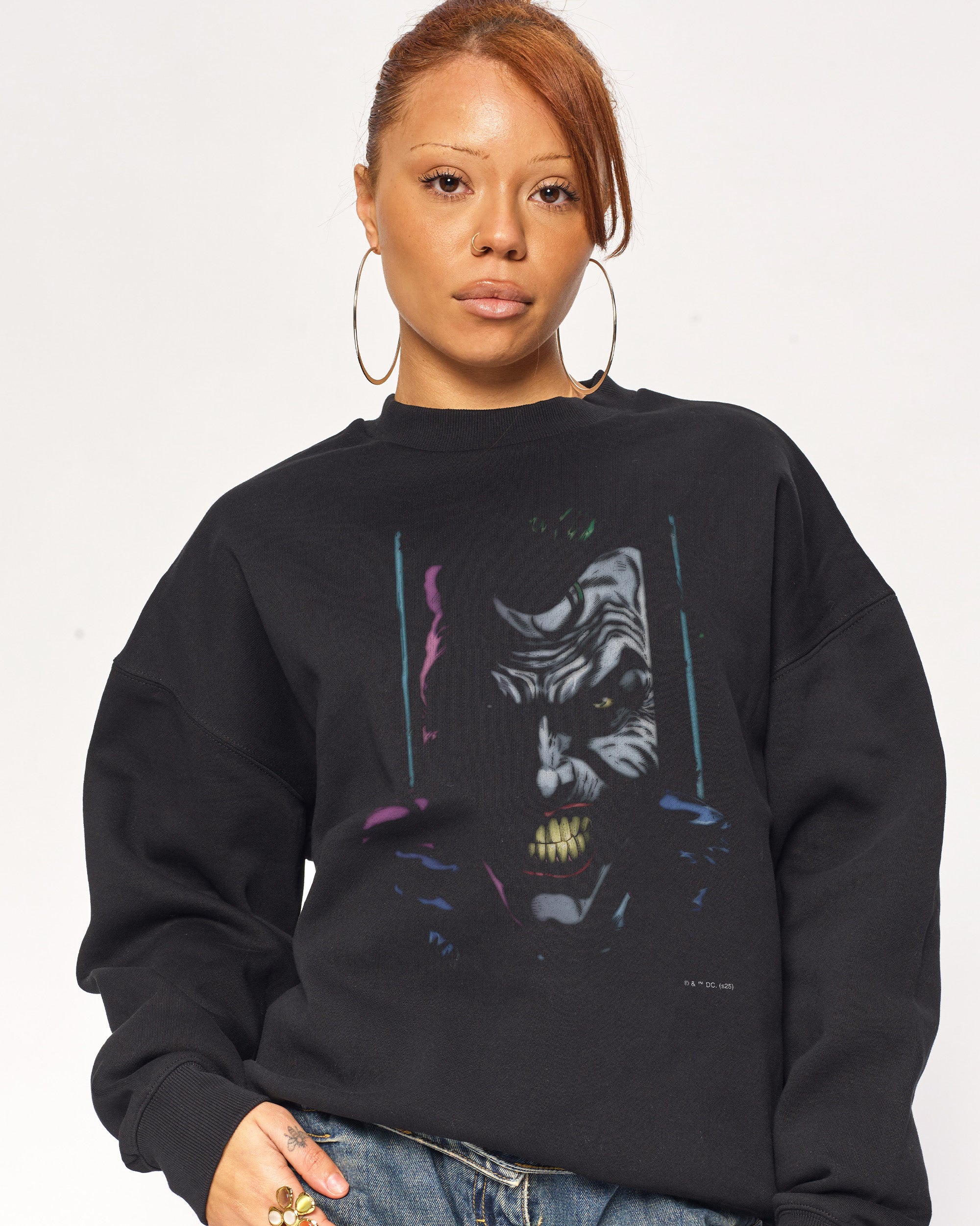 Joker Big Face Sweatshirt Threadheads Australia Online