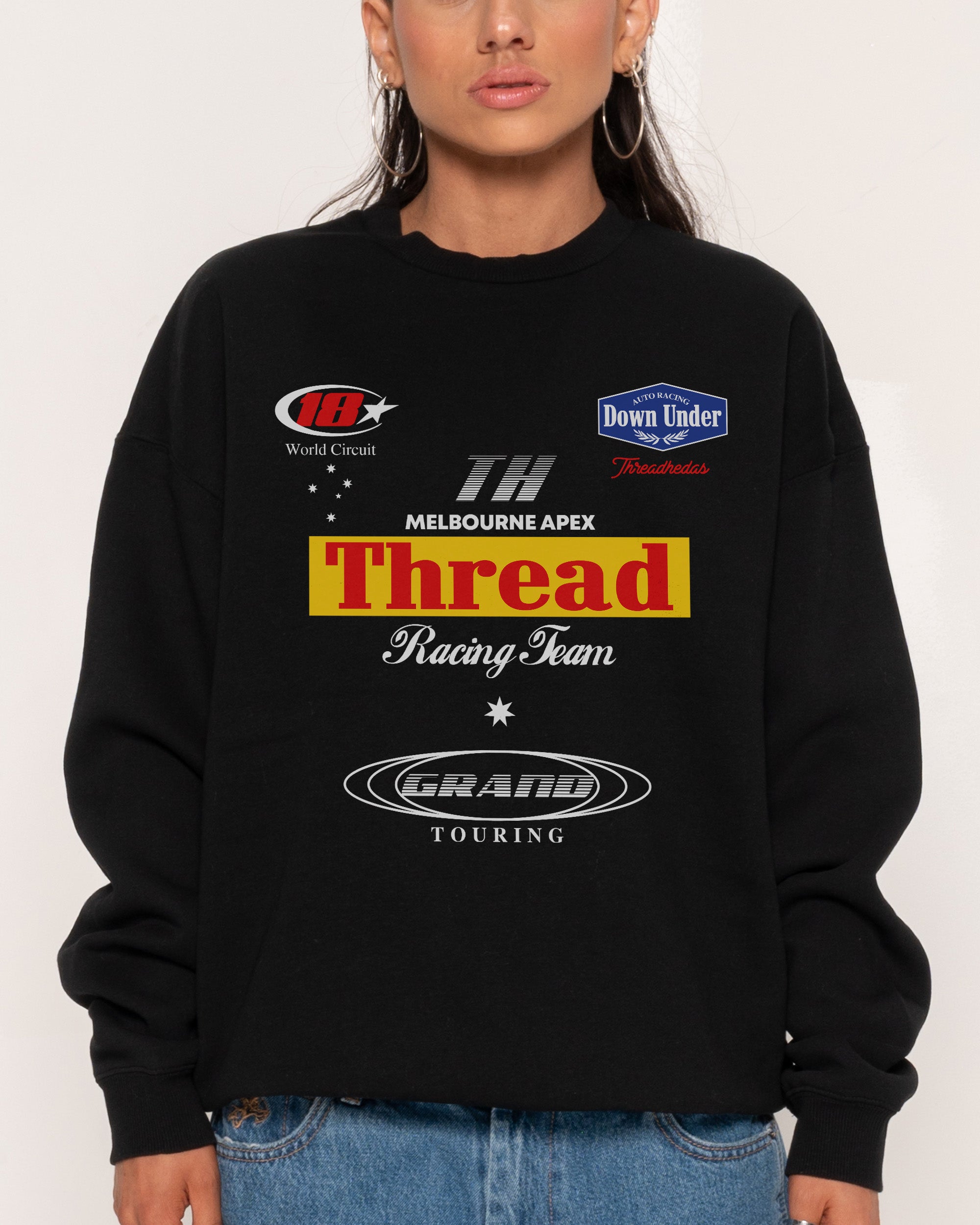 Down Under Apex Black Sweatshirt