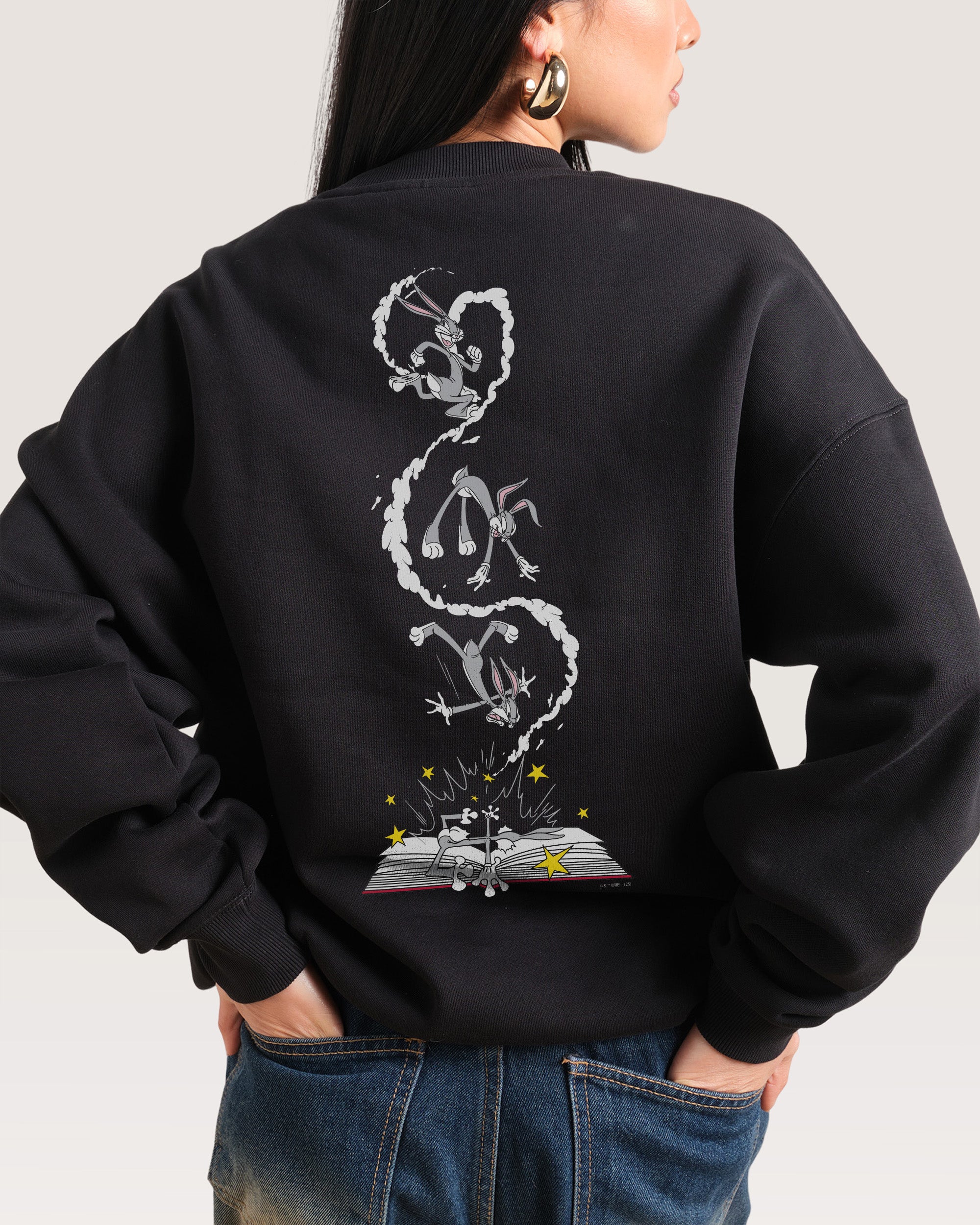 Bugs Bunny Book Crash Sweatshirt Australia Threadheads Online