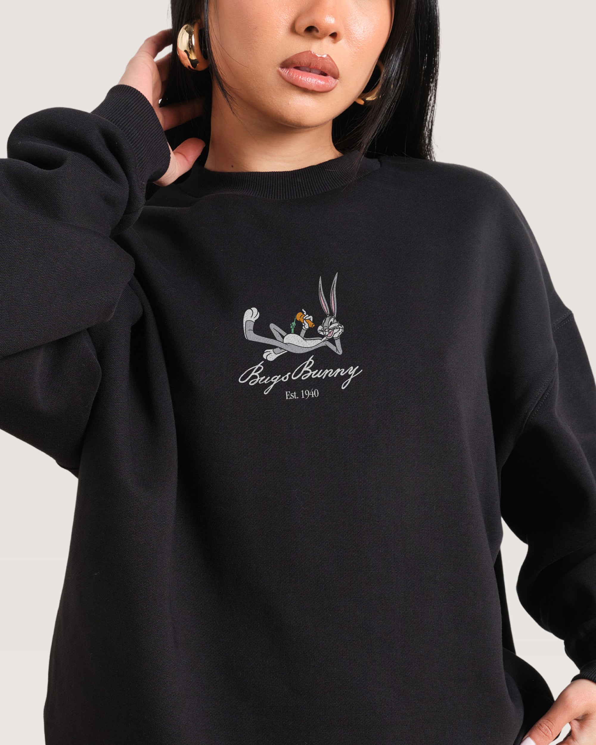 Bugs Bunny Book Crash Sweatshirt Australia Threadheads Online