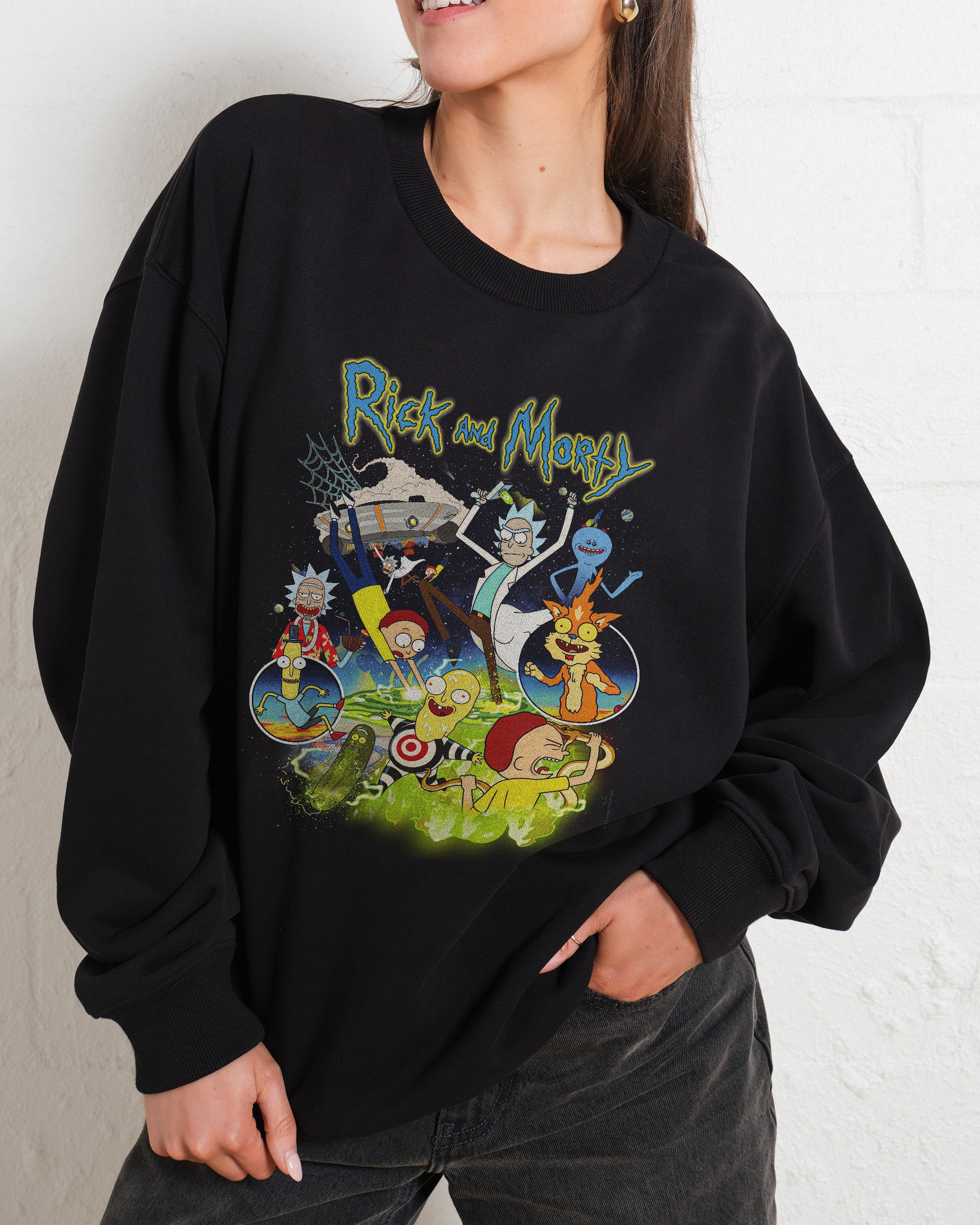 Rick and Morty Vintage Jumper