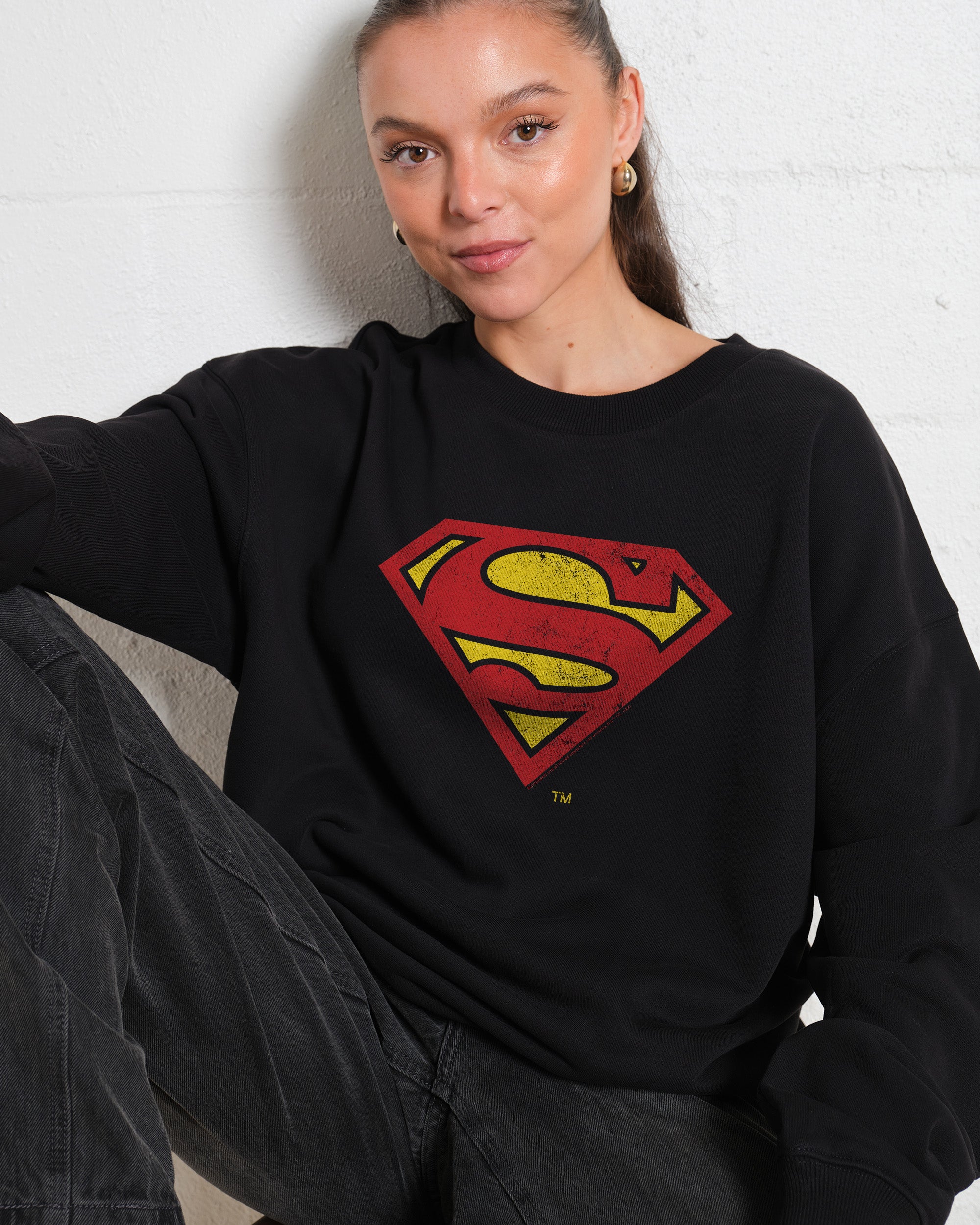 Superman Classic Logo Jumper Australia Online