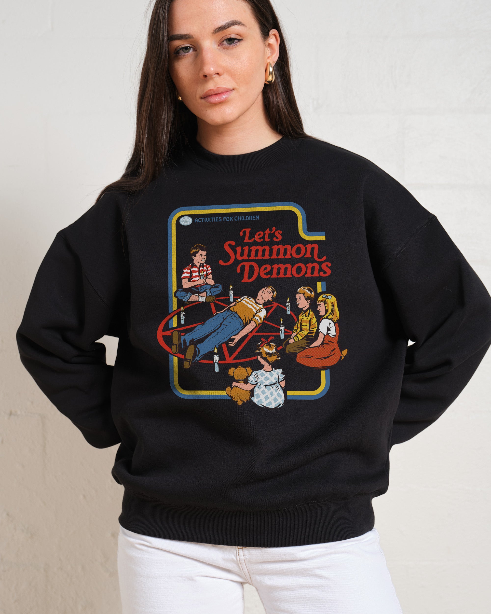 Let's Summon Demons Sweatshirt Australia Online