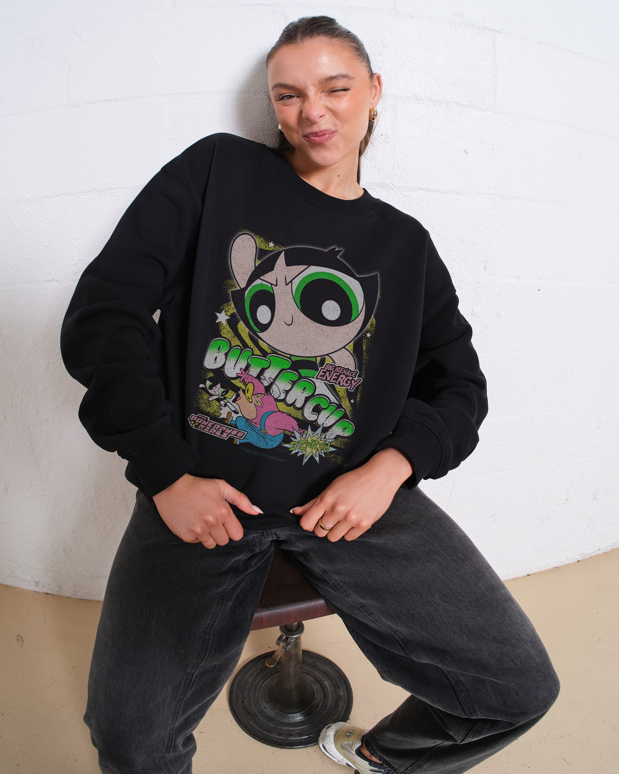 Buttercup Sweatshirt Australia Online Black