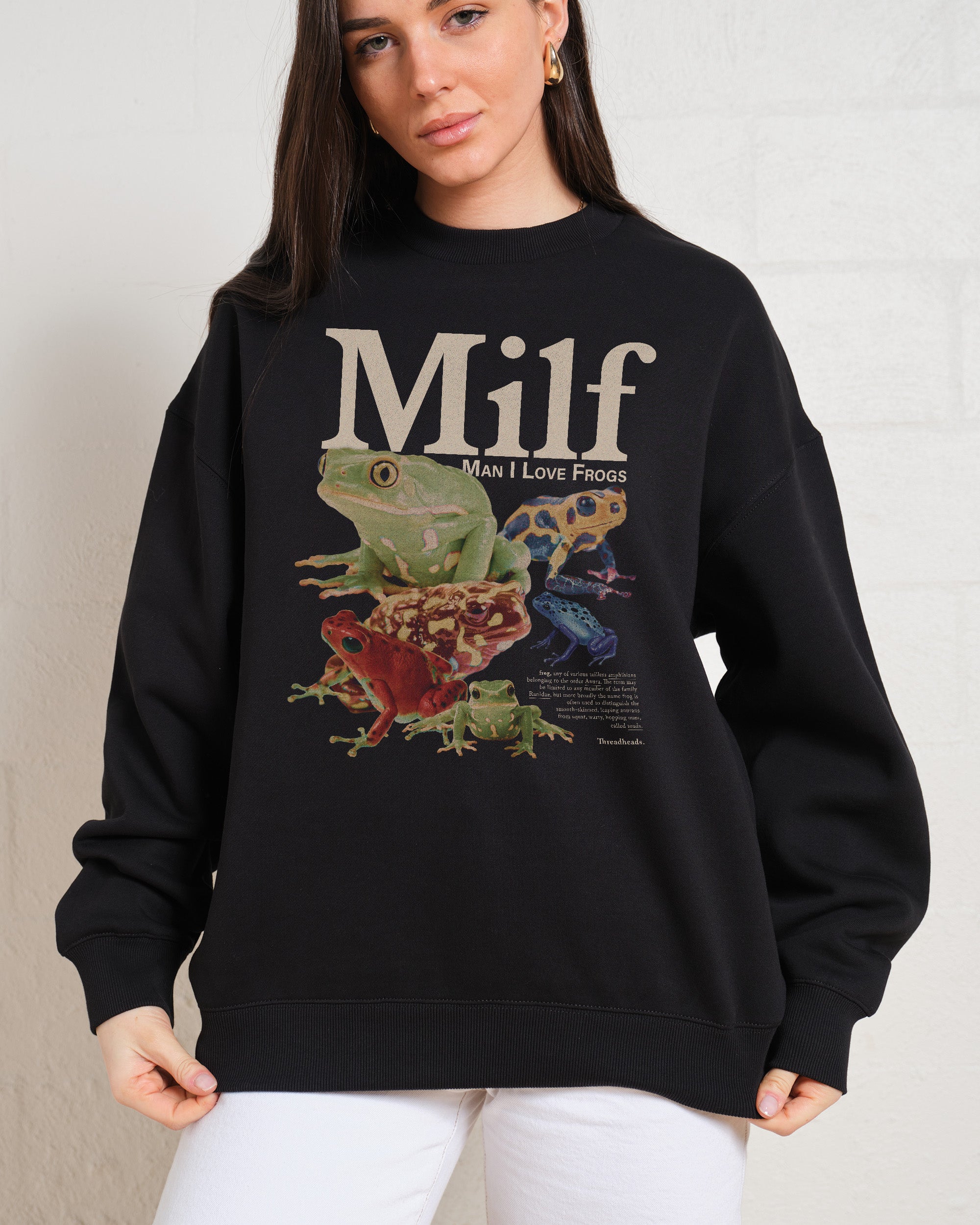 Man I Love Frogs Sweatshirt Australia Online