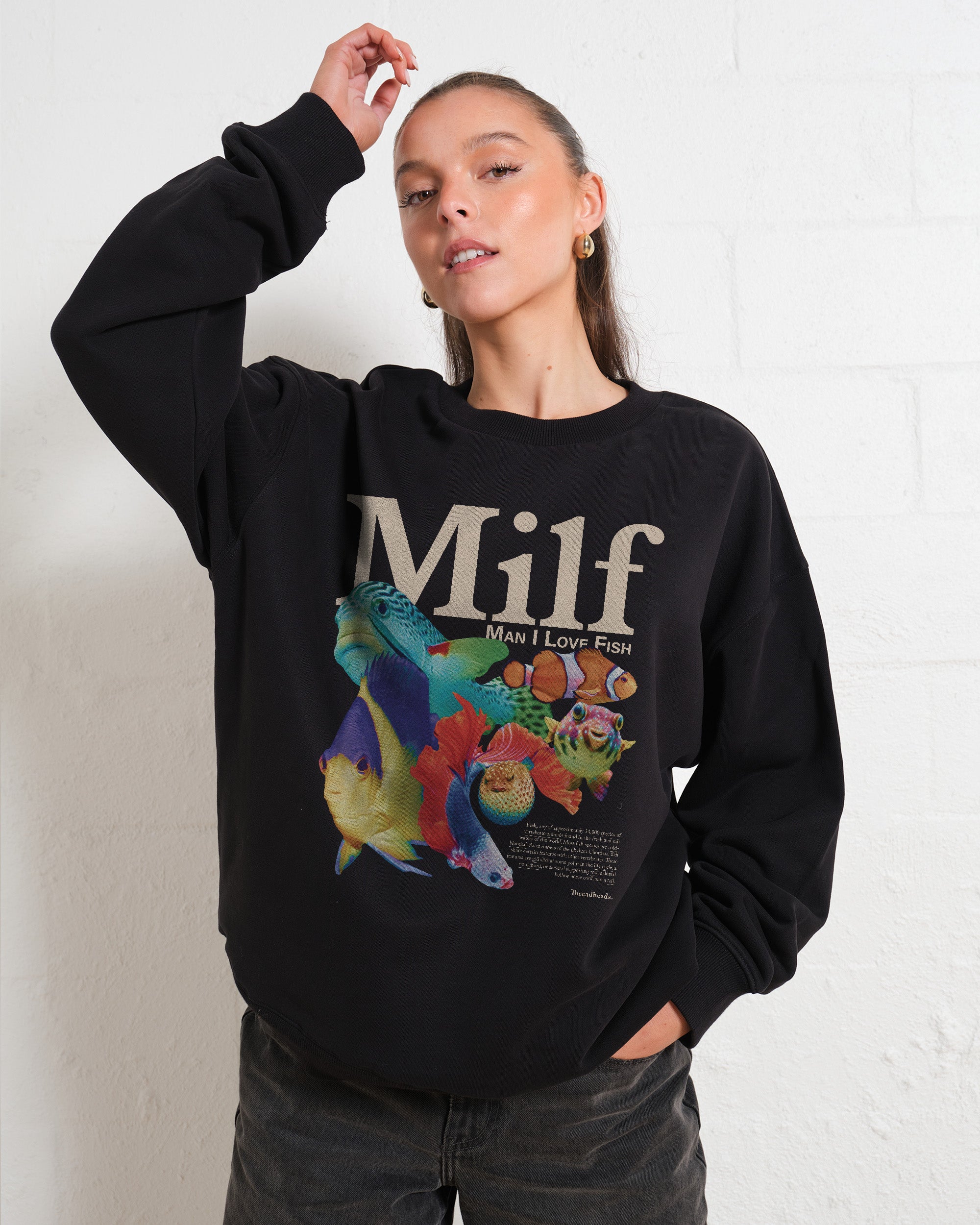 Man I Love Fish Sweatshirt Australia Online