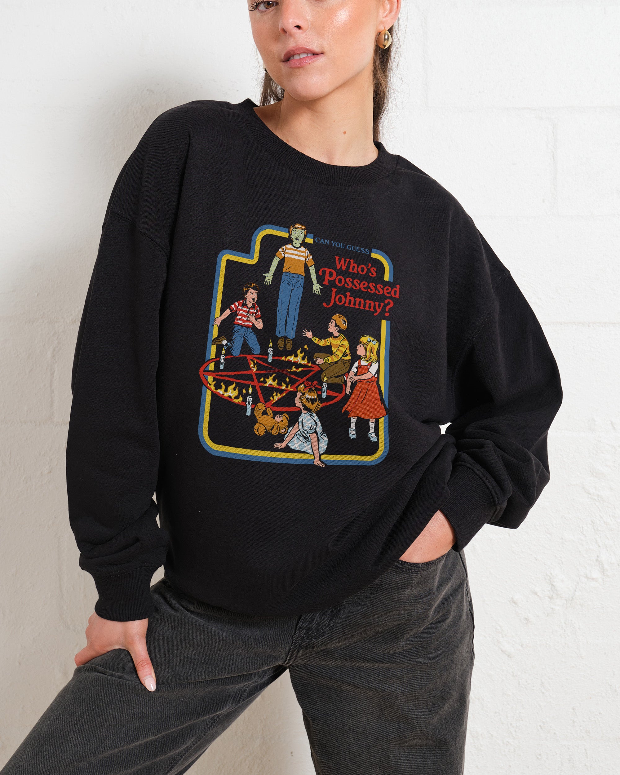 Who's Possessed Johnny? Sweatshirt Australia Online