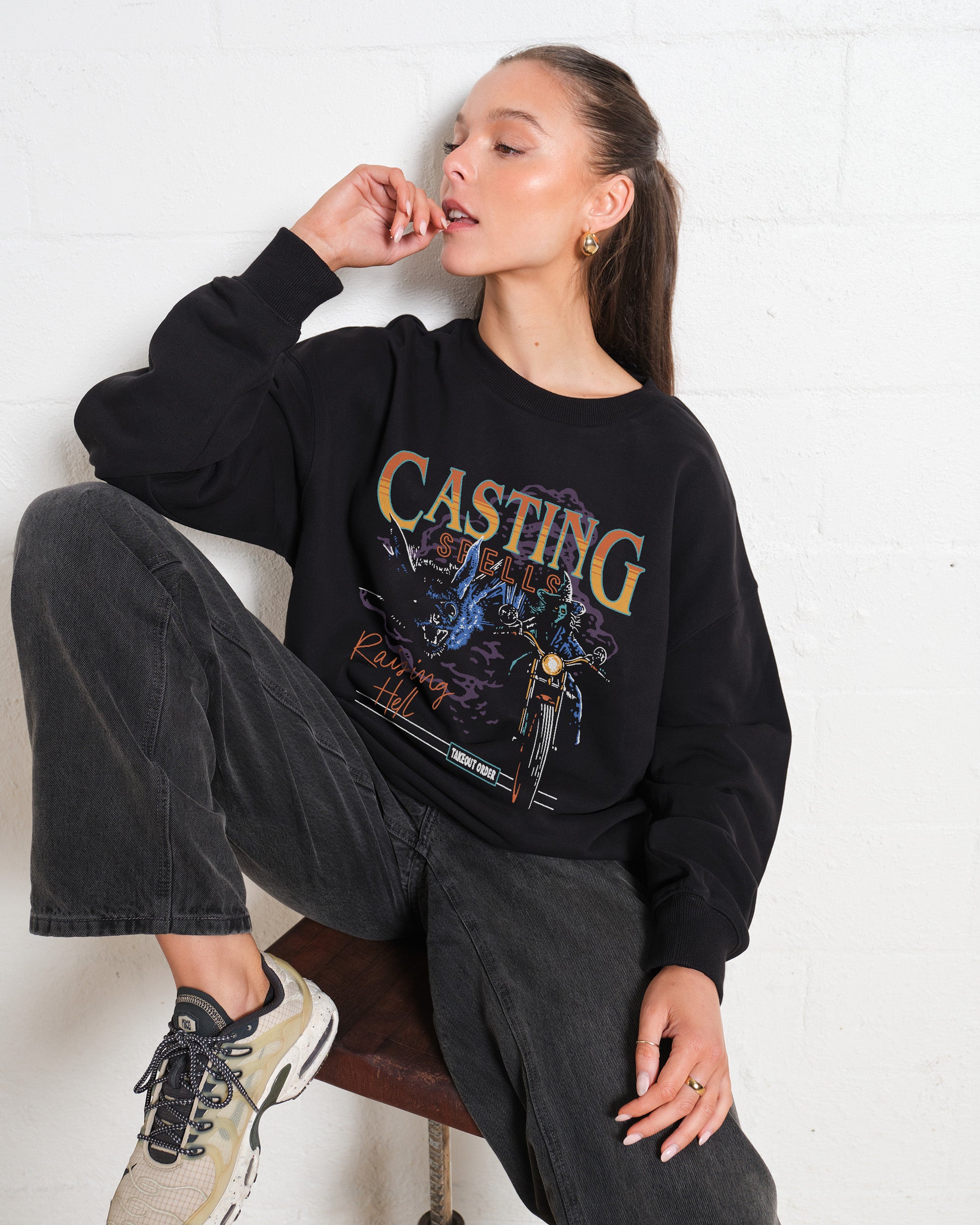 Casting Spells Raising Hell Sweatshirt