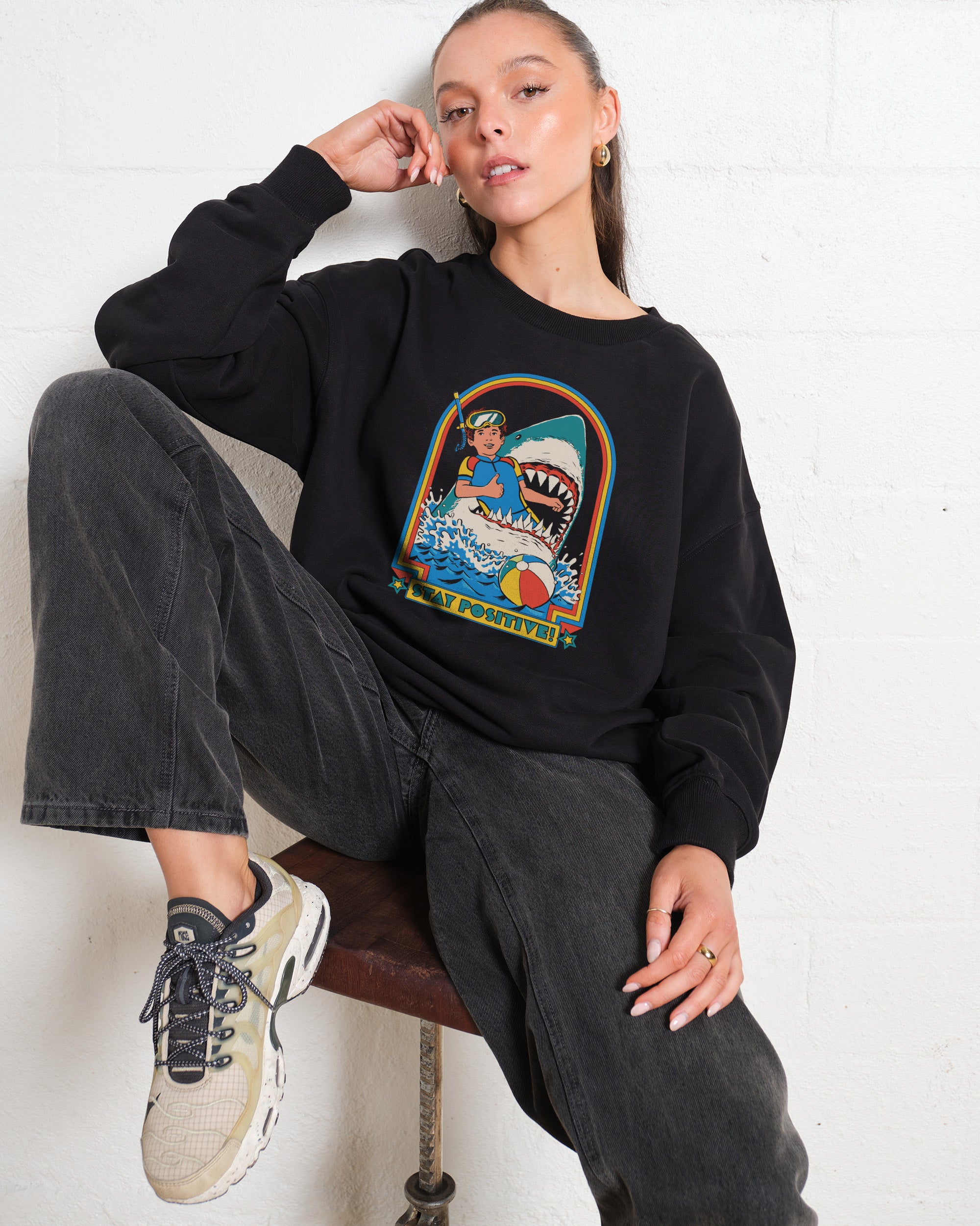 Stay Positive Sweatshirt Australia Online