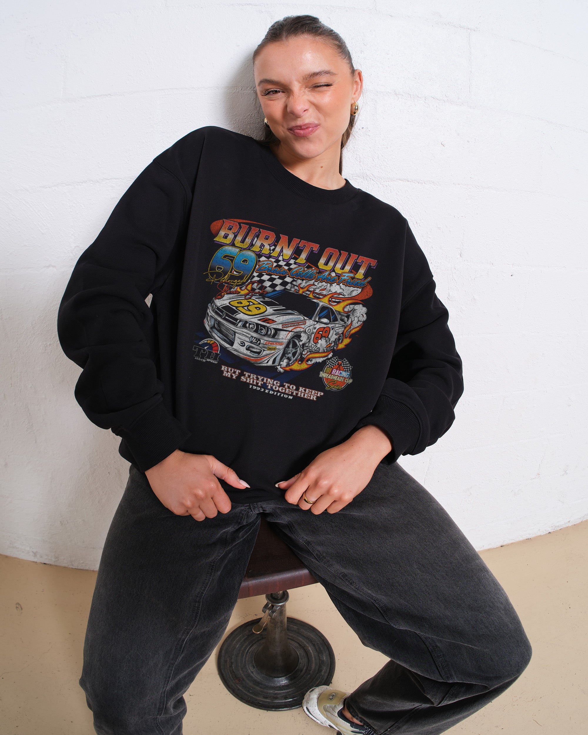 Burnt Out Sweatshirt Australia Online