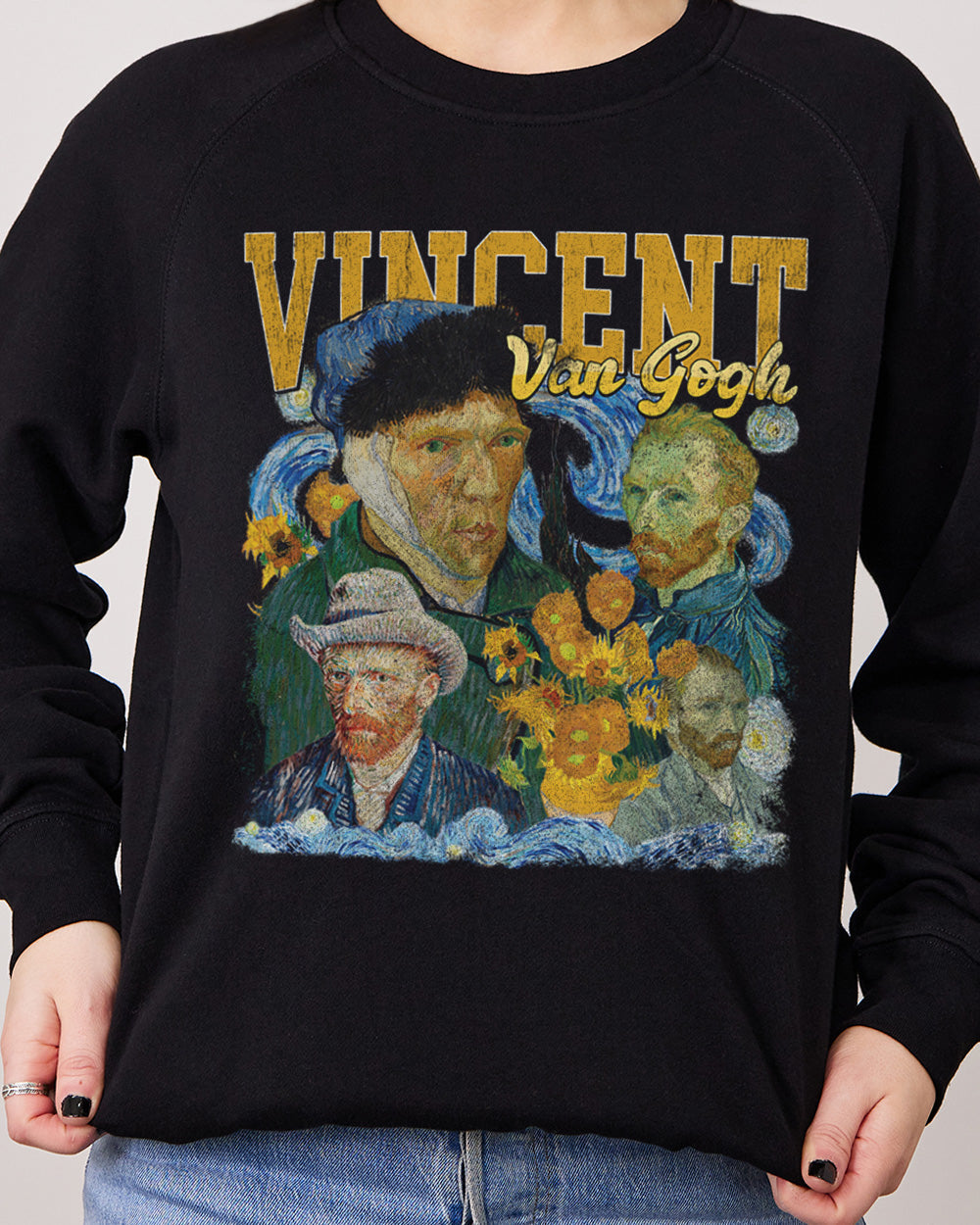 Vincent Van Gogh Jumper Australia Online Black