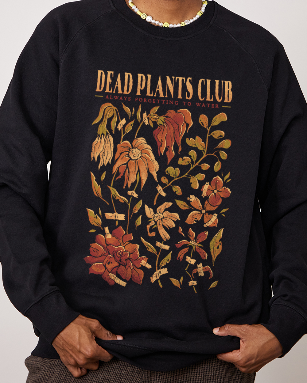 Dead Plants Club Jumper Black
