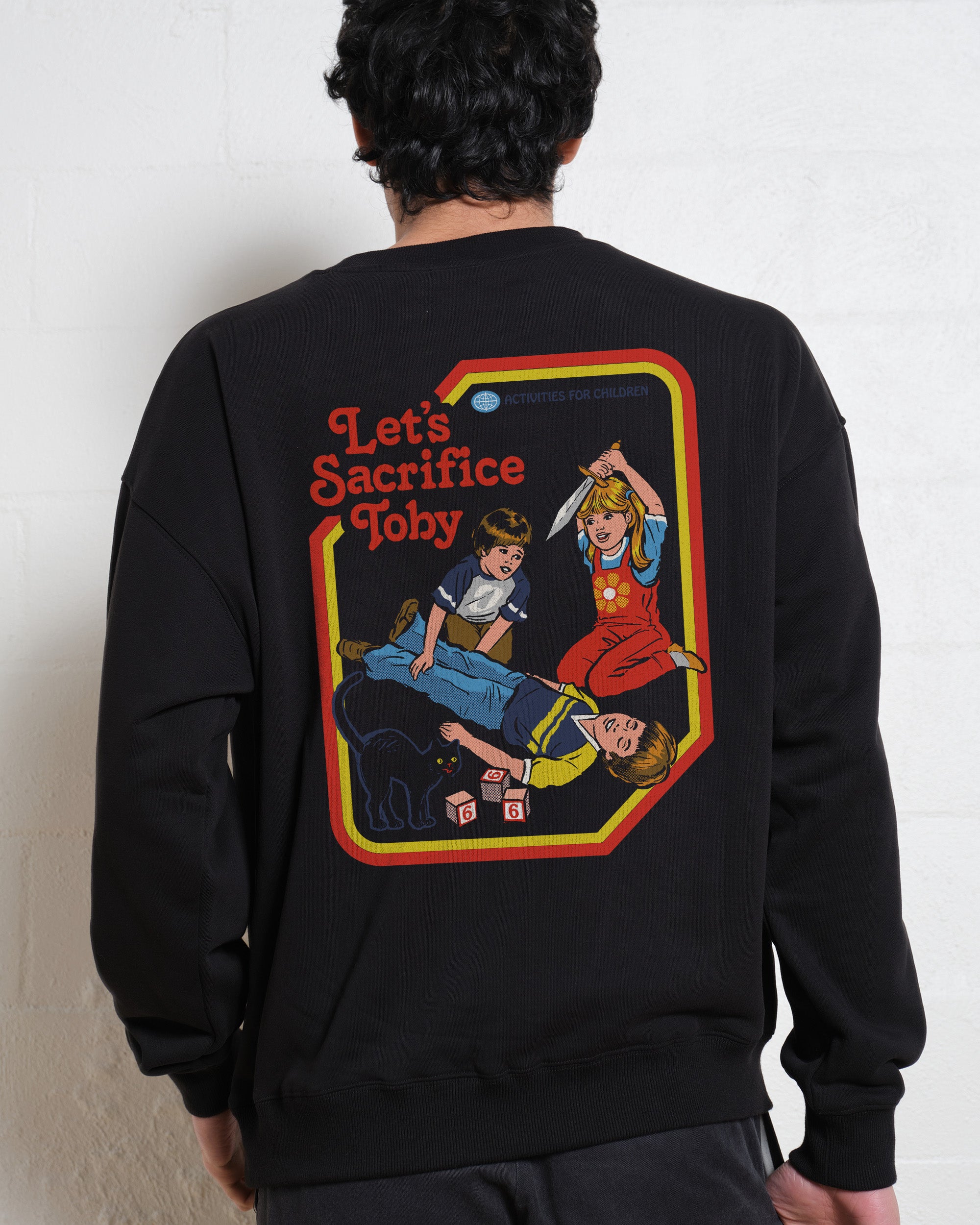 Let's Sacrifice Toby Front and Back Sweatshirt Australia Online