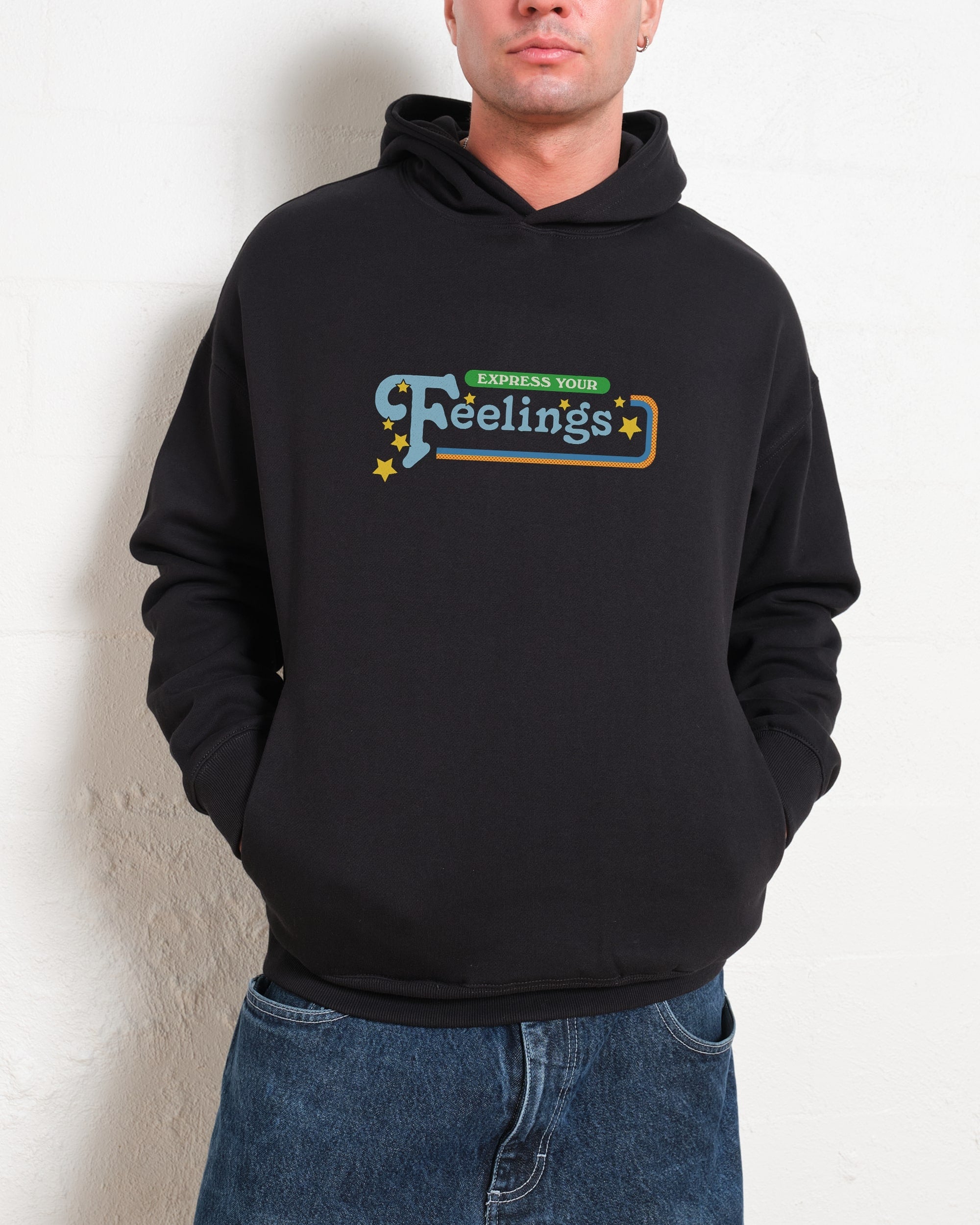 Express Your Feelings Front and Back Hoodie Australia Online