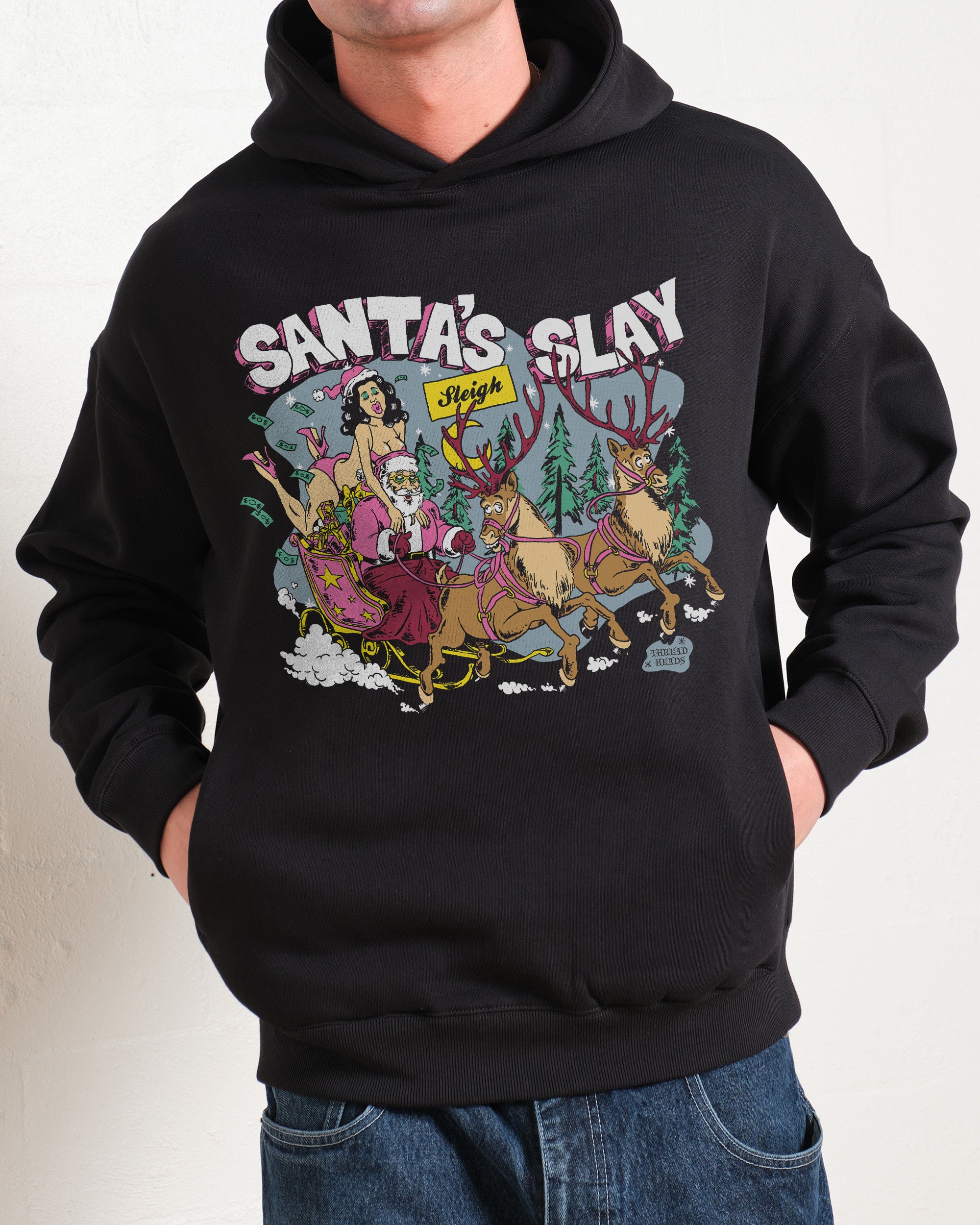 Santa Slay Hoodie