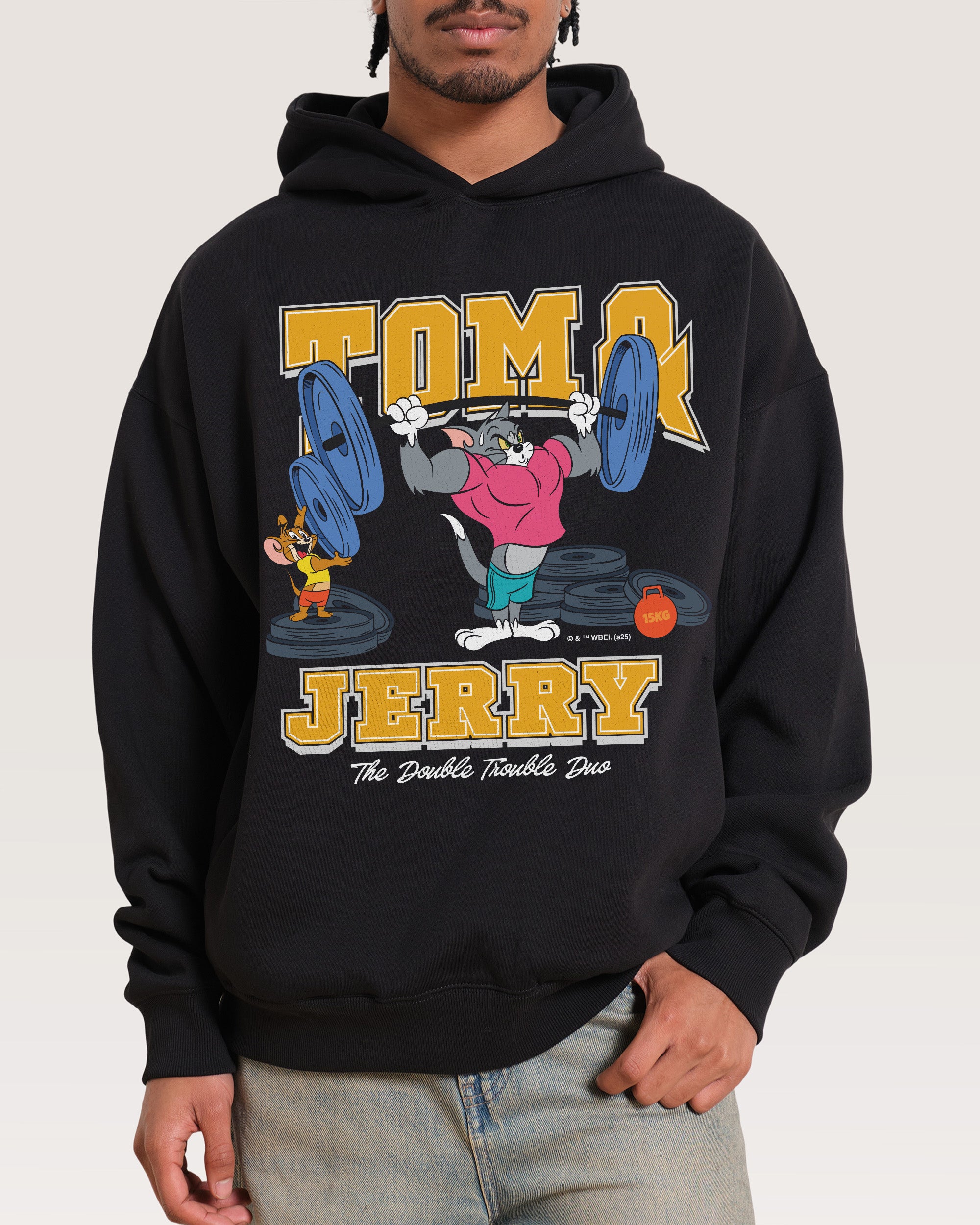 The Double Trouble Duo Black Hoodie