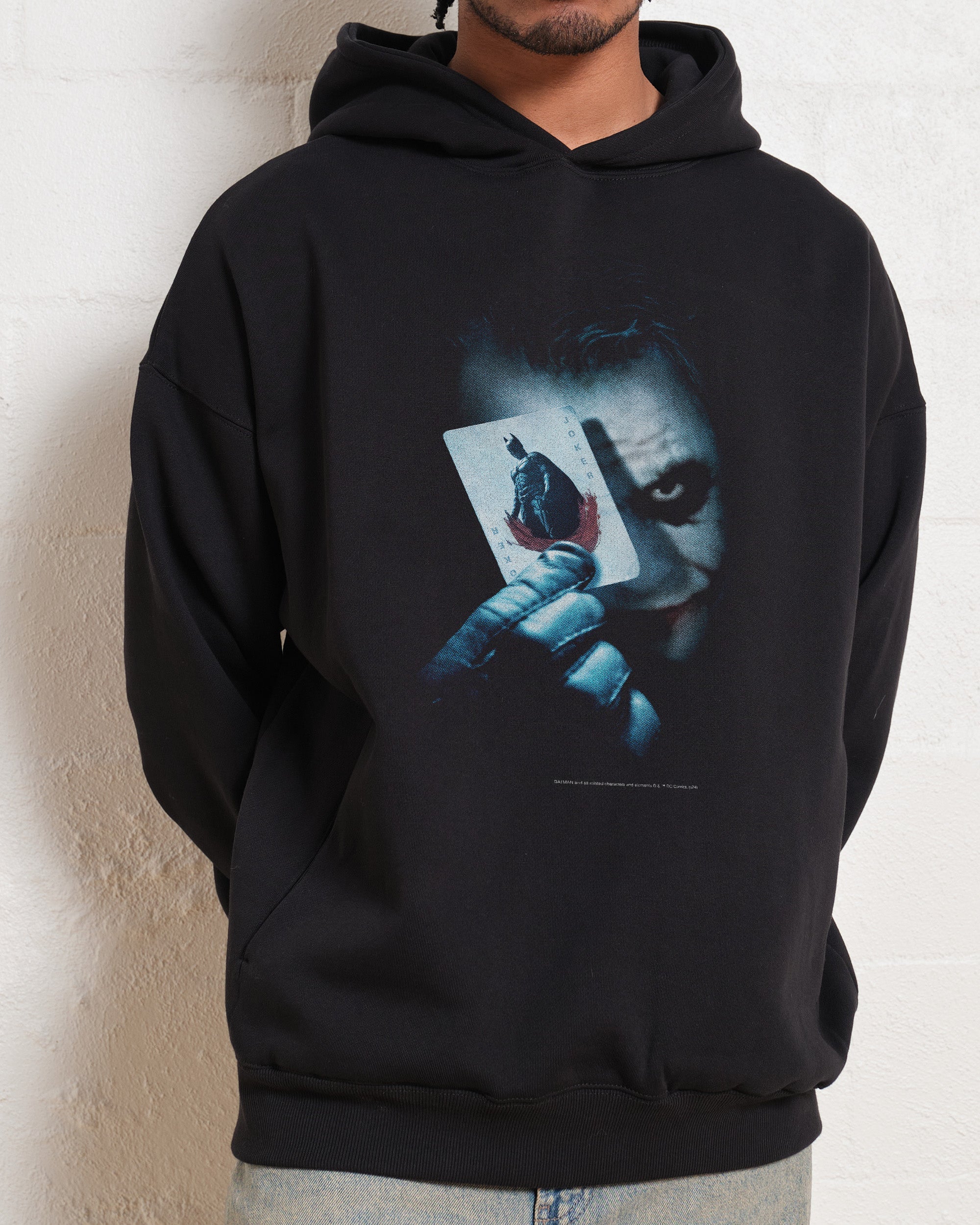 The Joker Playing Cards Hoodie Australia Online Black