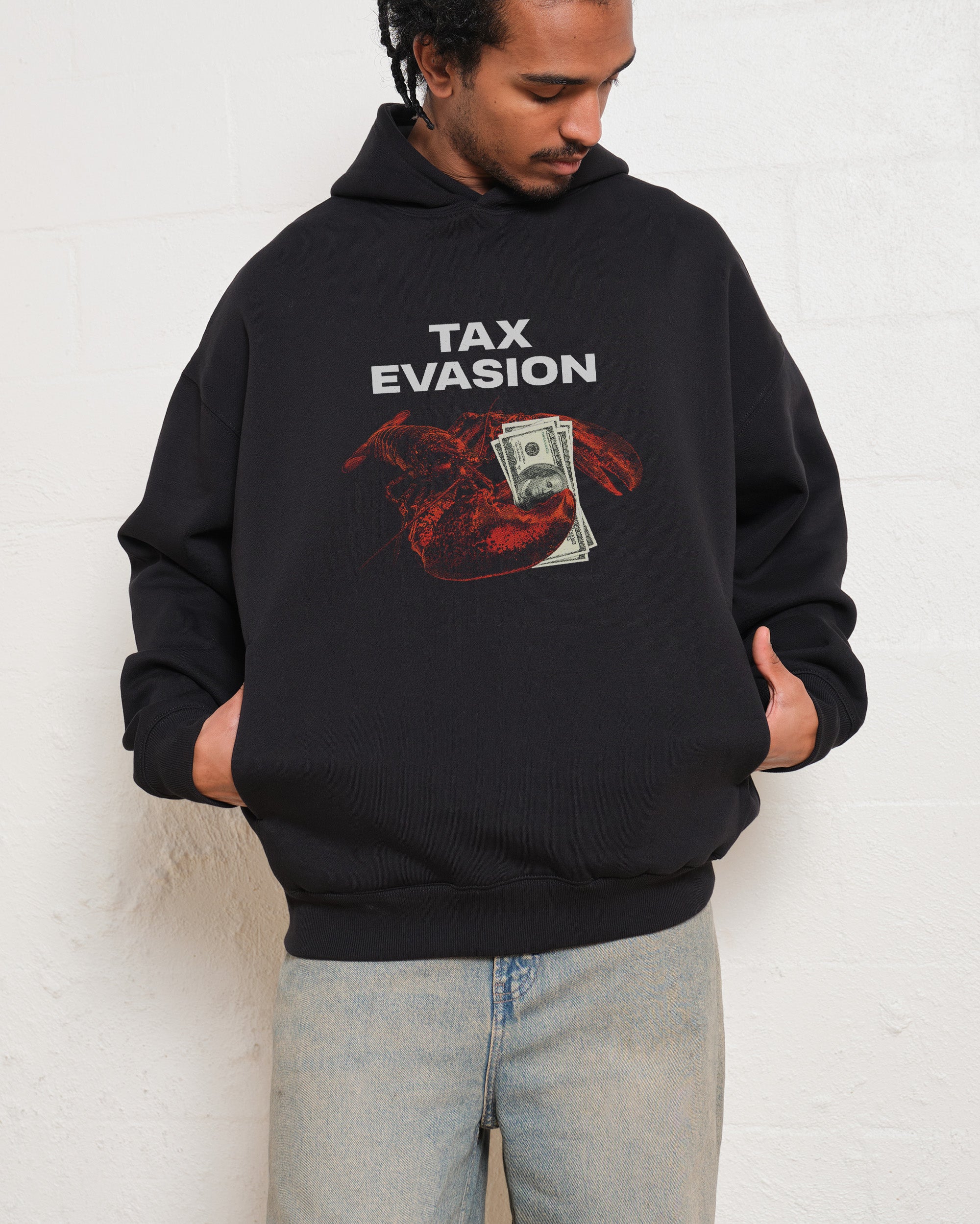 Tax Evasion Hoodie Australia Online Black