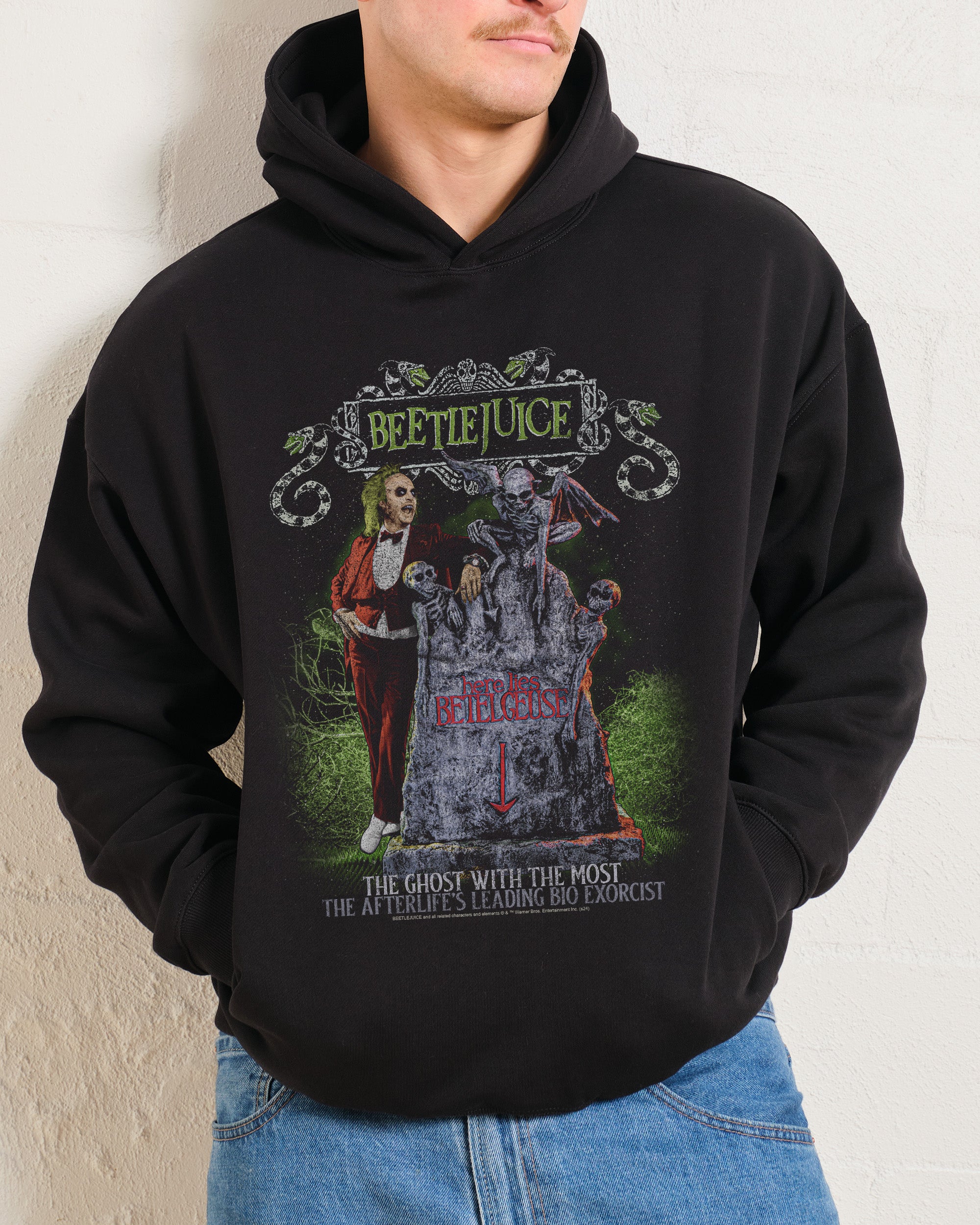 Beetlejuice Lies Here Hoodie Australia Online