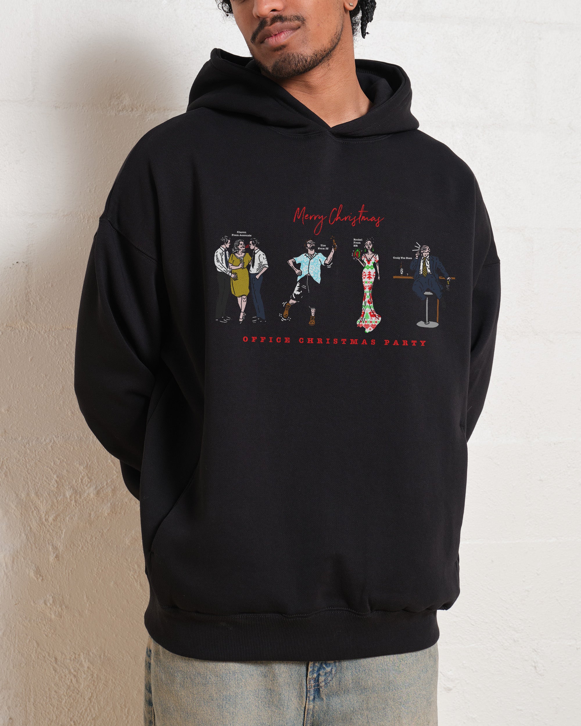 Xmas Office Party Hoodie Australia Online Threadheads