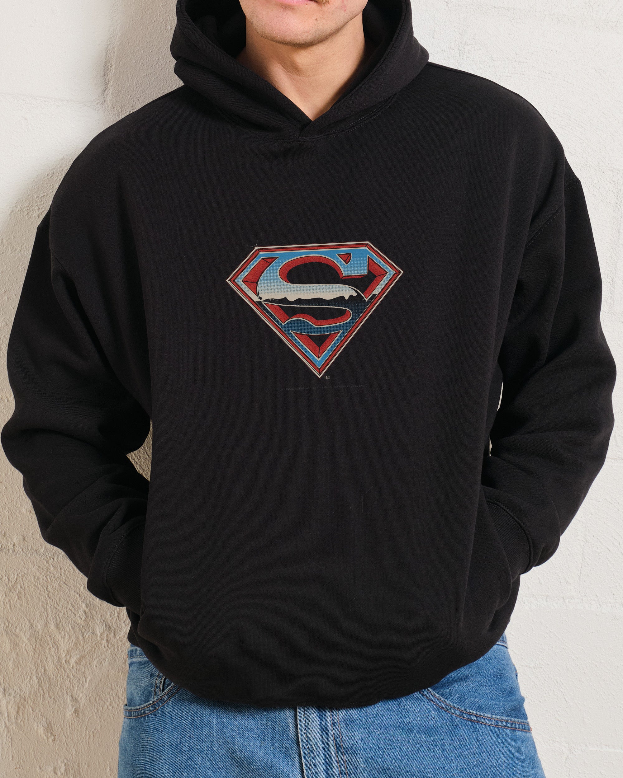 Superman Vintage Logo Hoodie