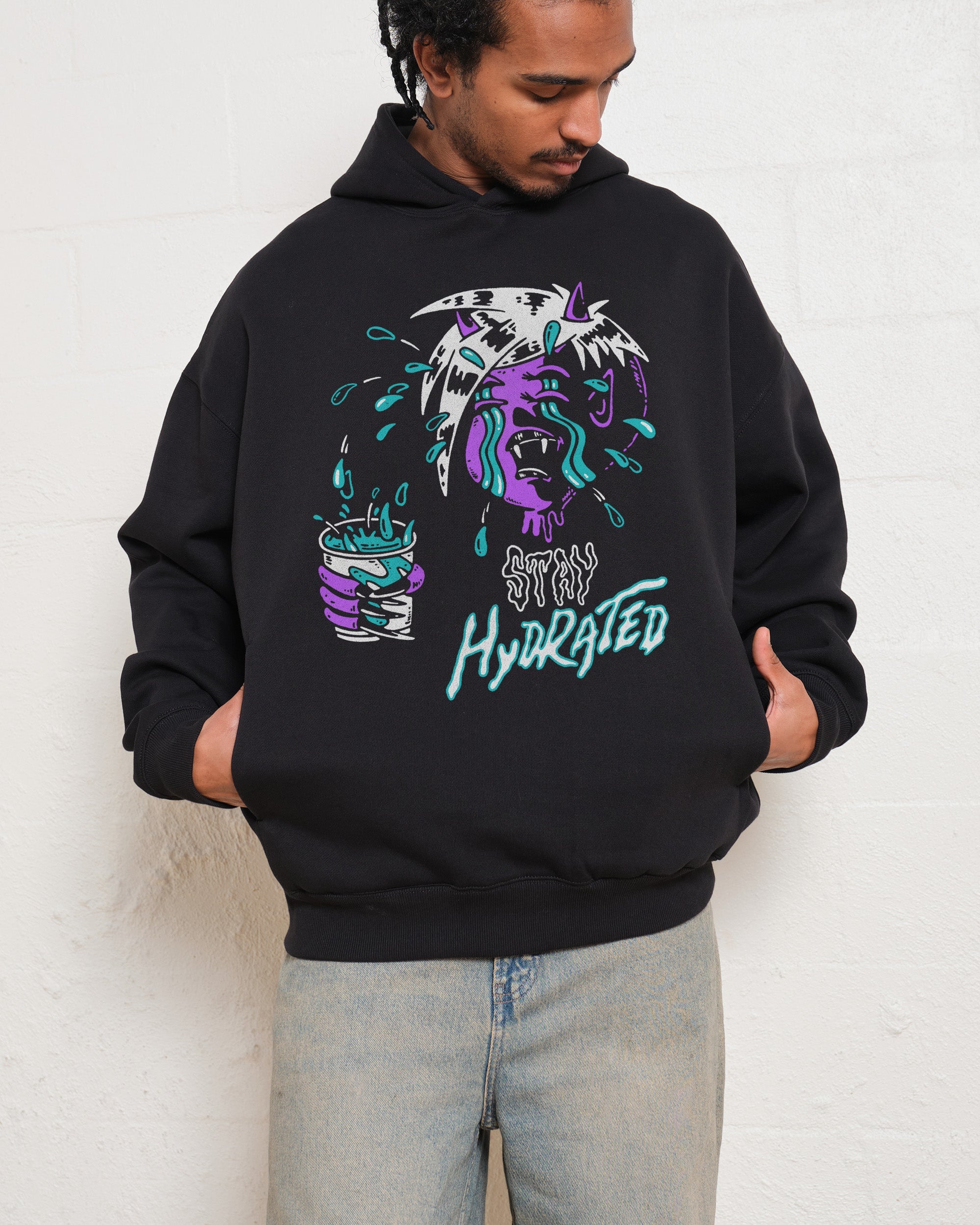 Stay Hydrated Hoodie Australia Online Black