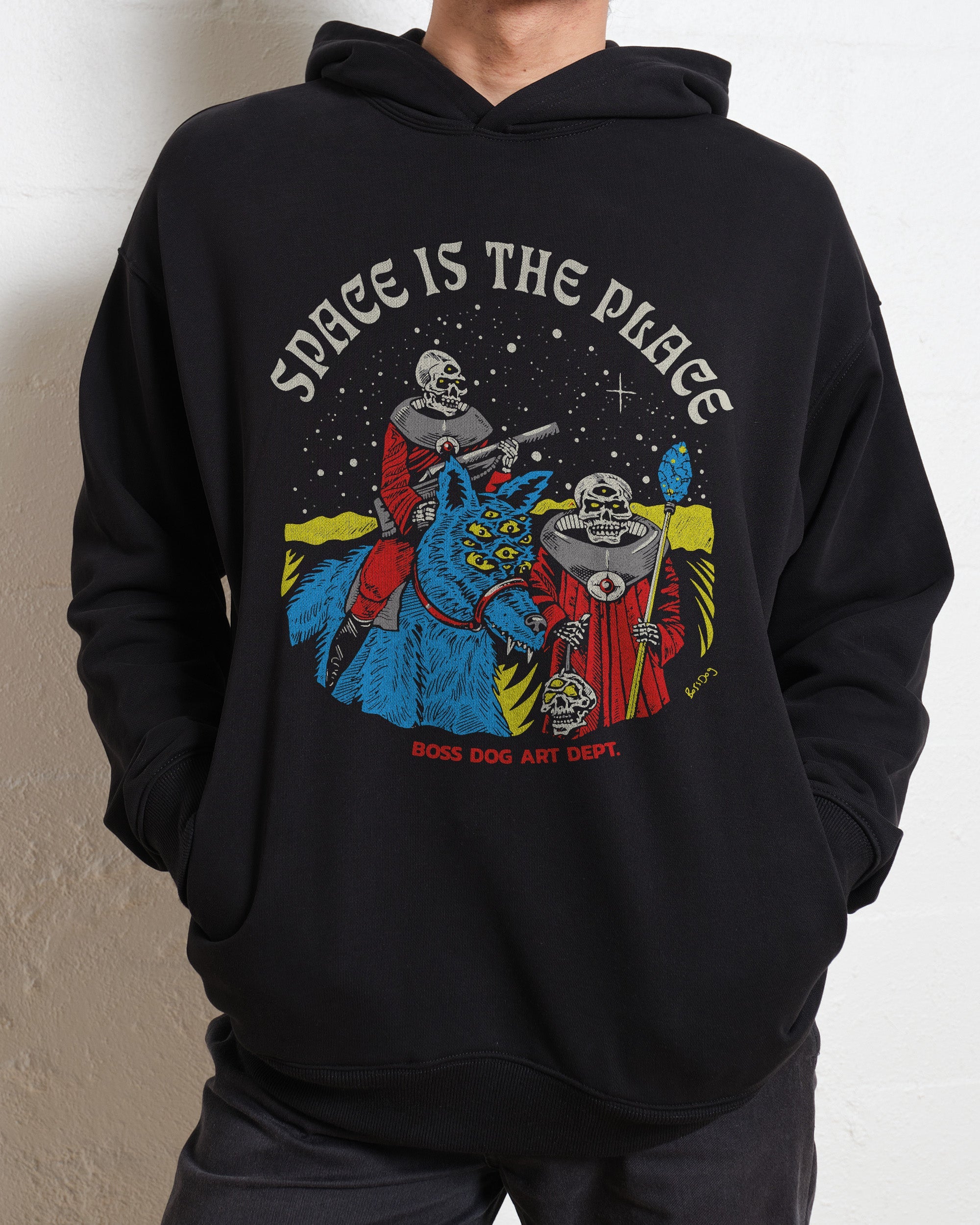 Space Is The Place Hoodie Australia Online Black