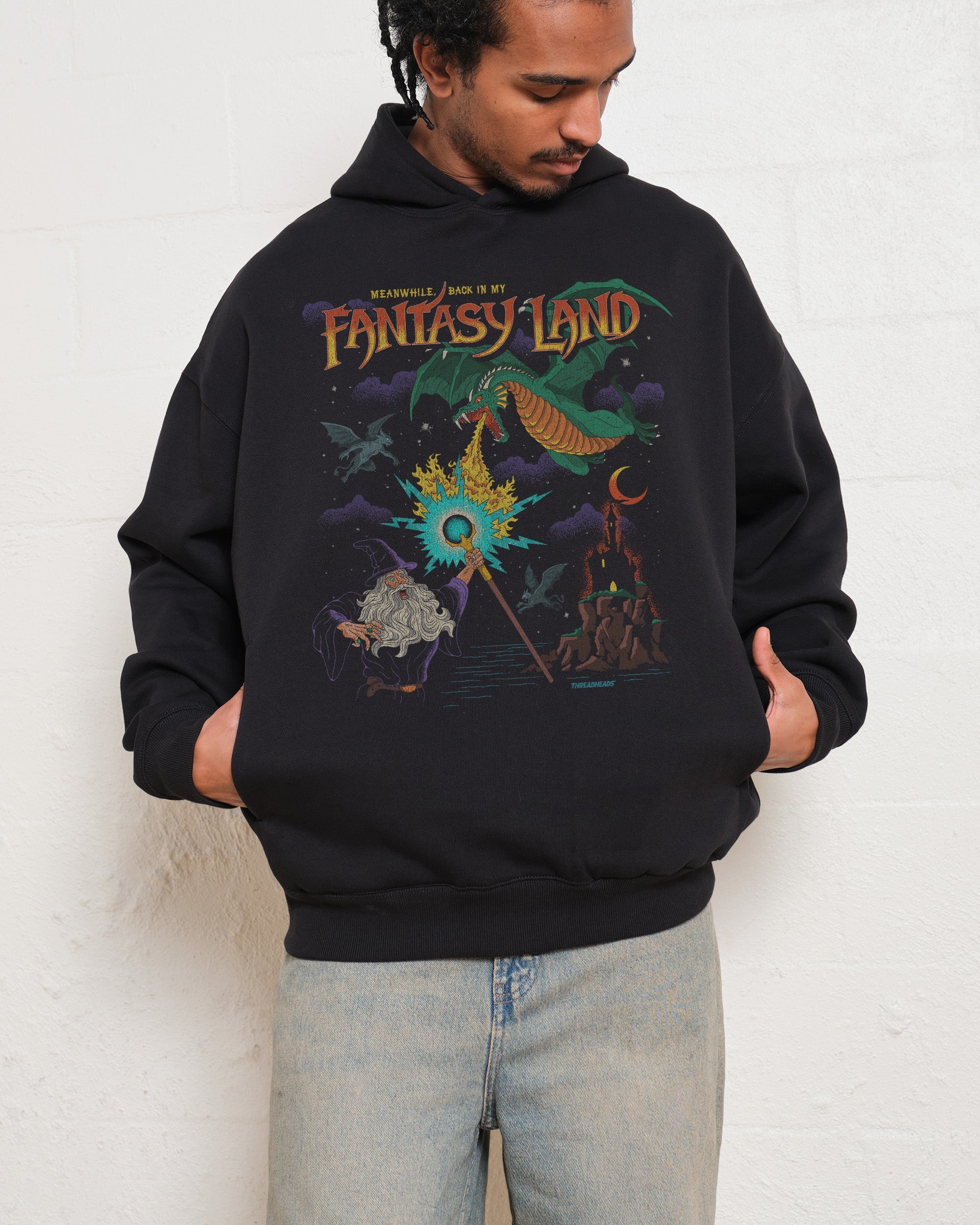 In My Fantasy Land Hoodie Australia Online Black