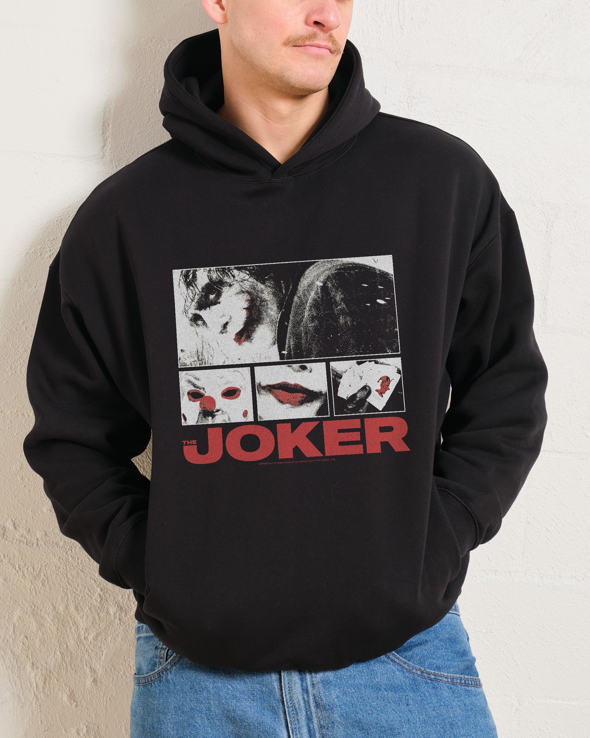 The Joker Grid Hoodie Australia Online Black