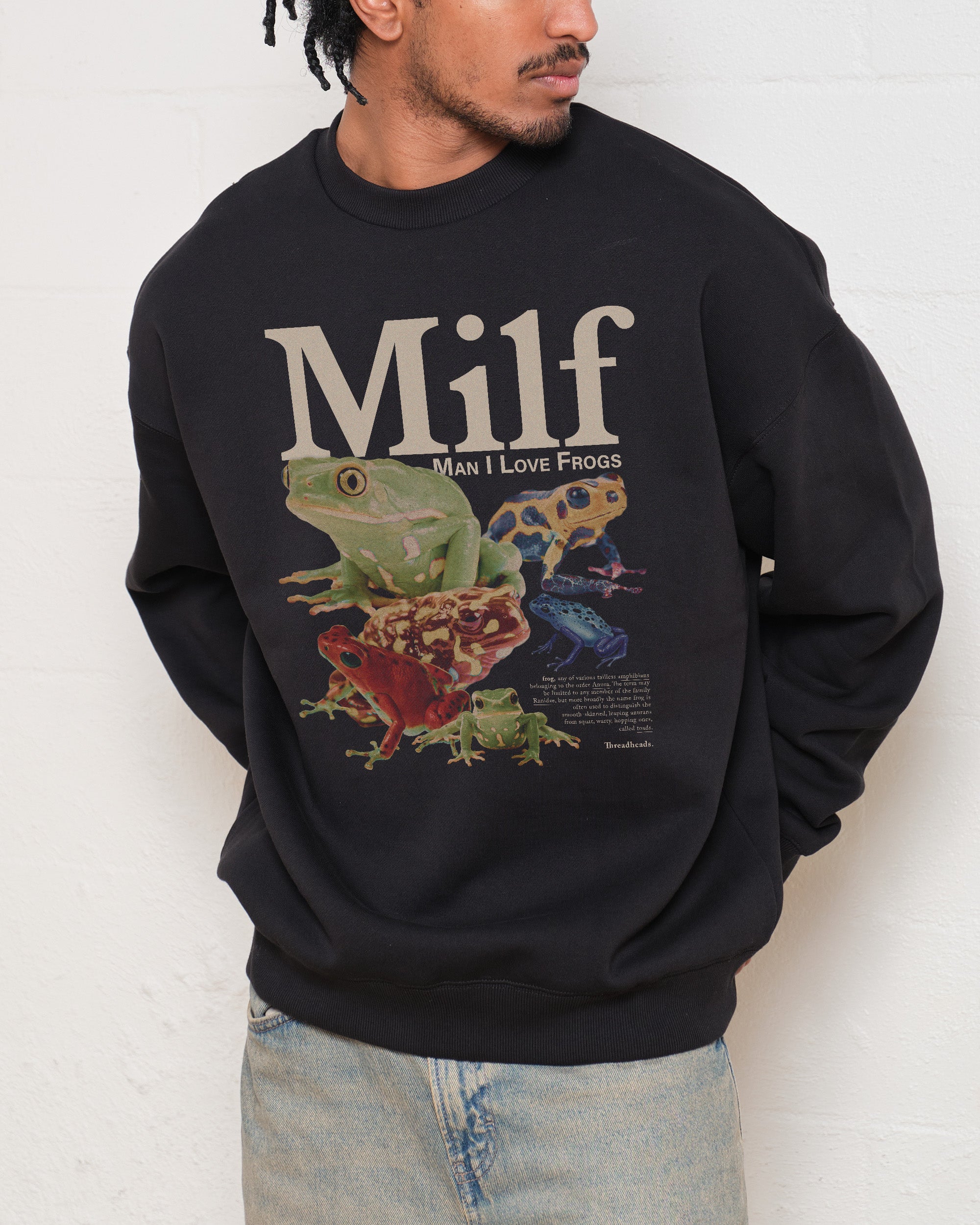 Man I Love Frogs Sweatshirt Australia Online