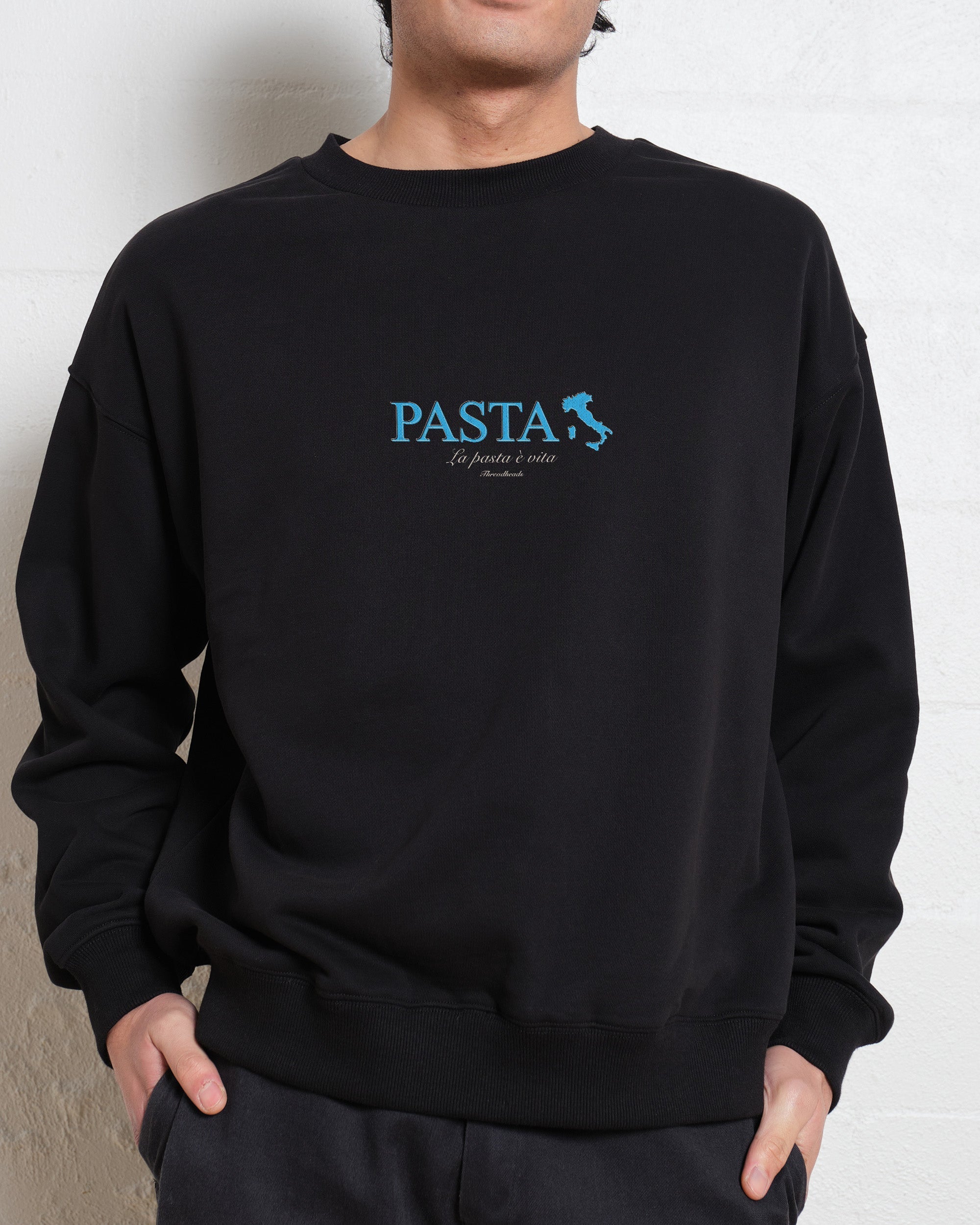 Pasta Is Life Sweatshirt Australia Online Black