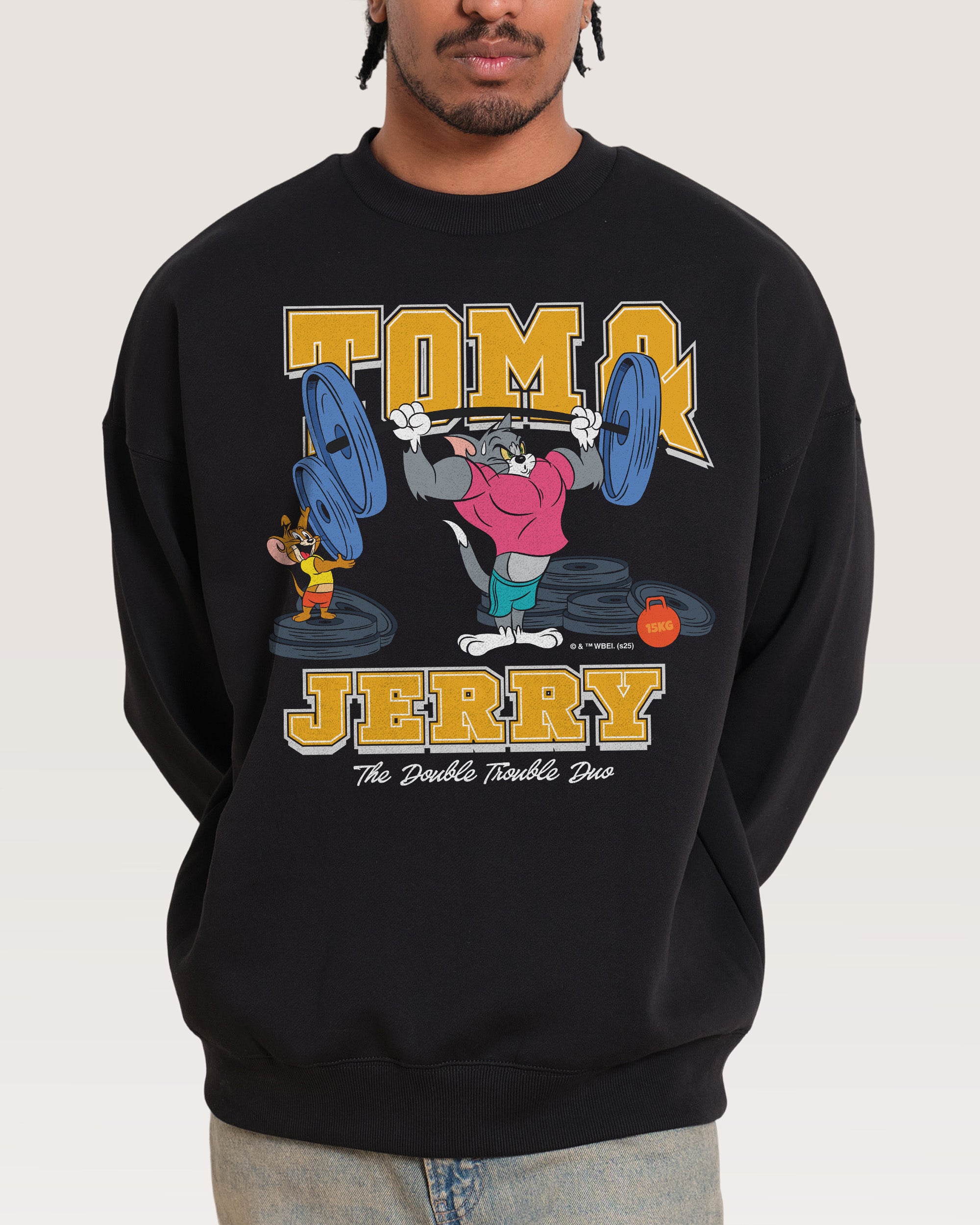 The Double Trouble Duo Black Sweatshirt