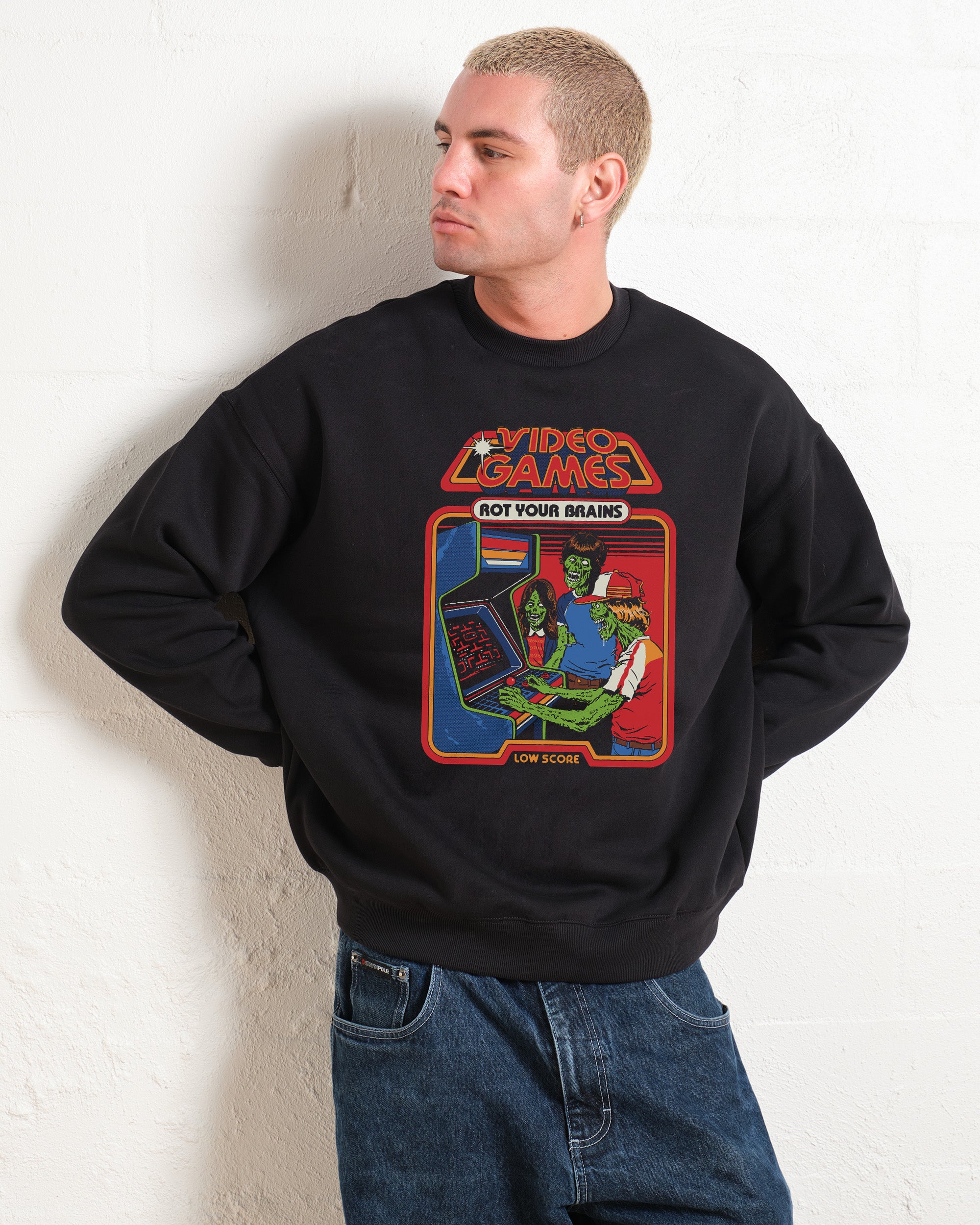 Video Games Rot Your Brains Sweatshirt Australia Online