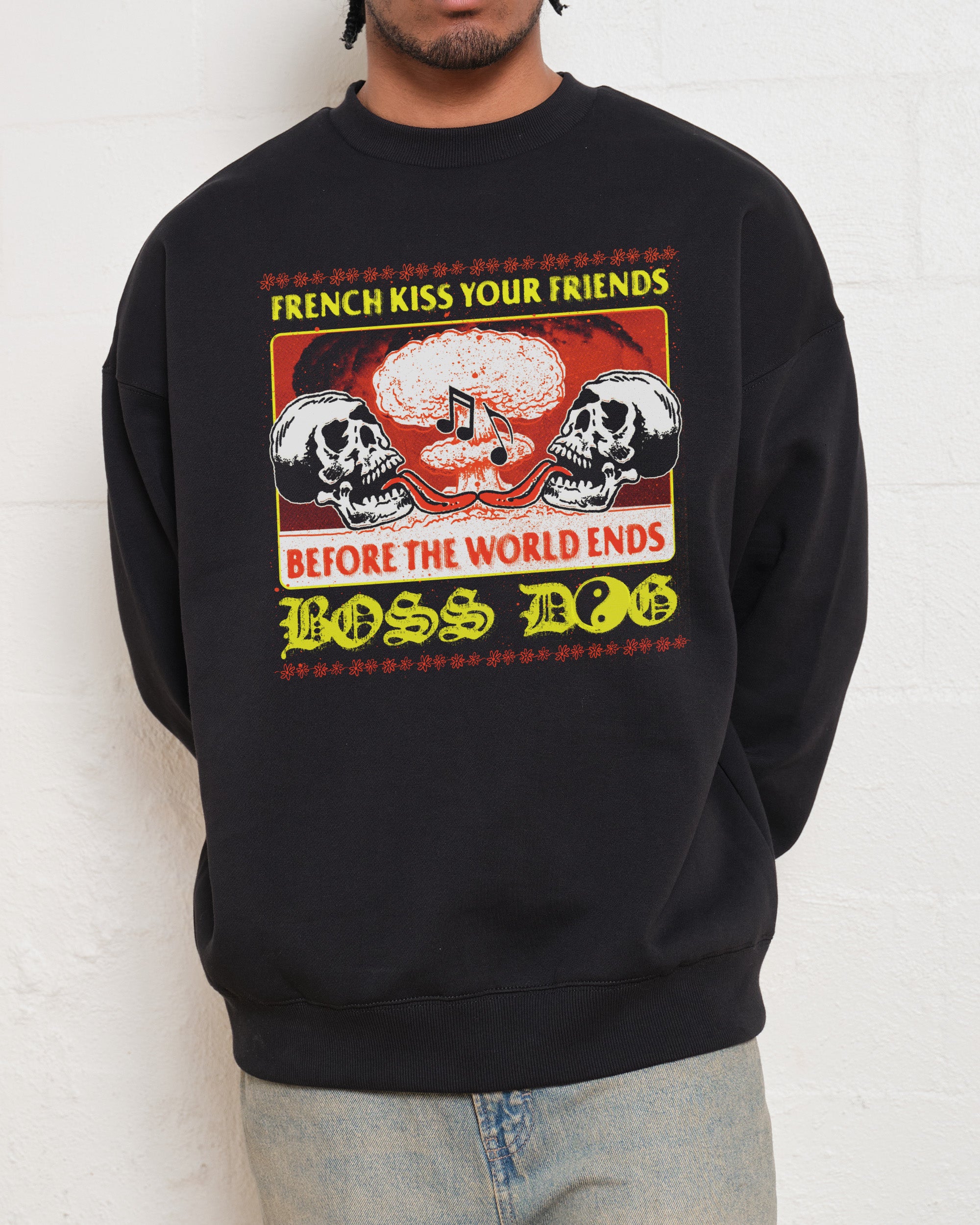 French Kiss Your Friends Sweatshirt