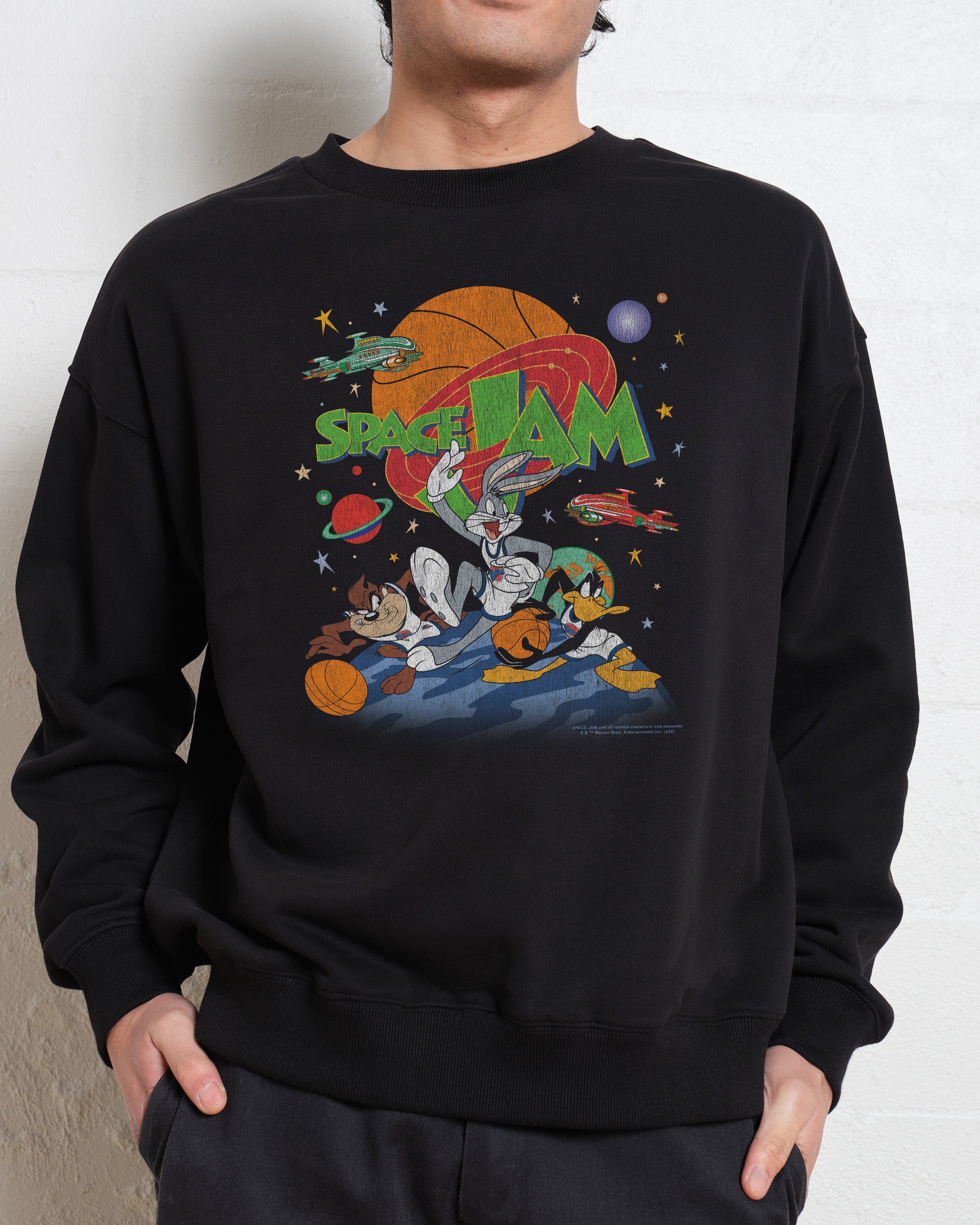 Space jam crew neck sale