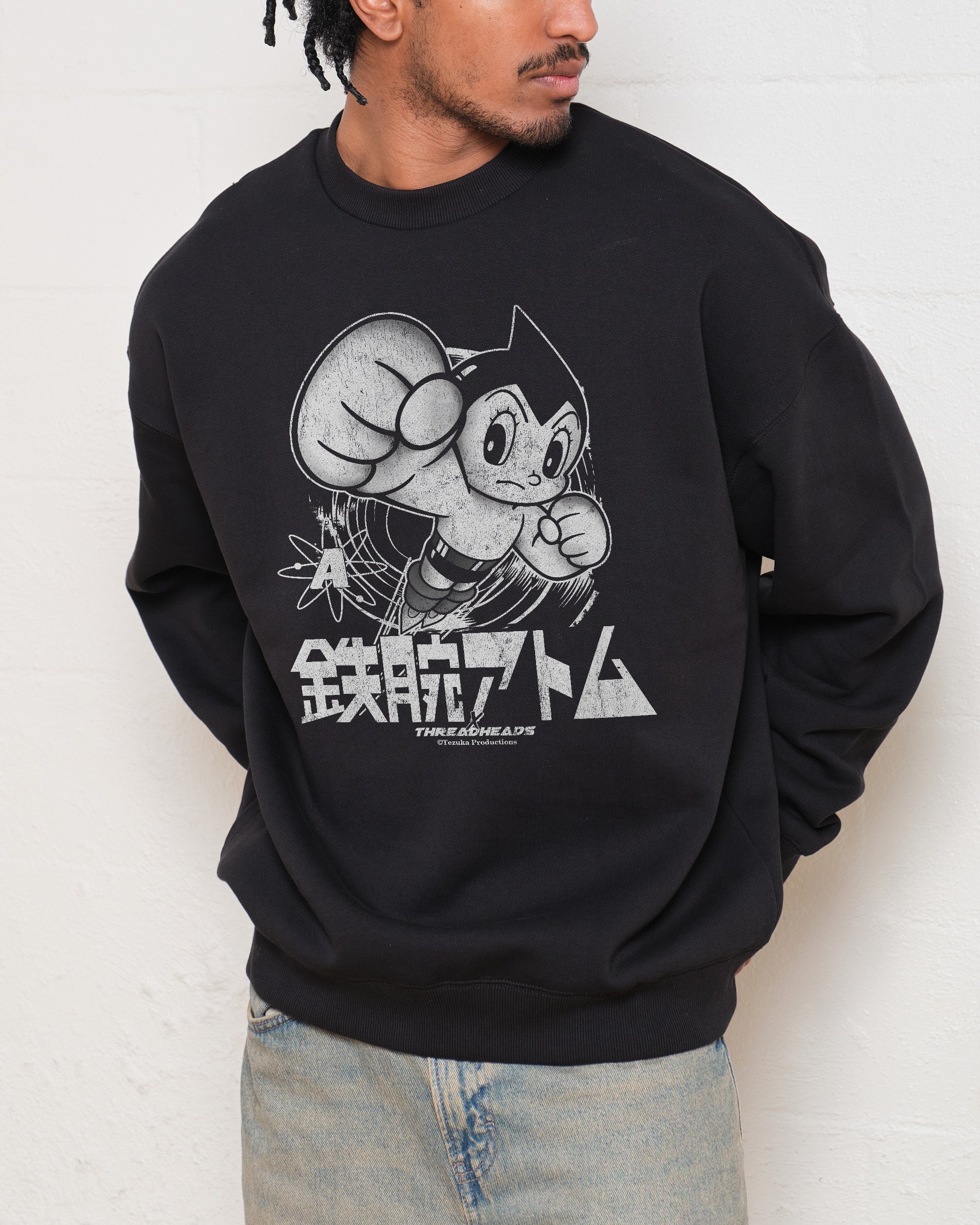 Astro Boy Black and White Sweatshirt Australia Online