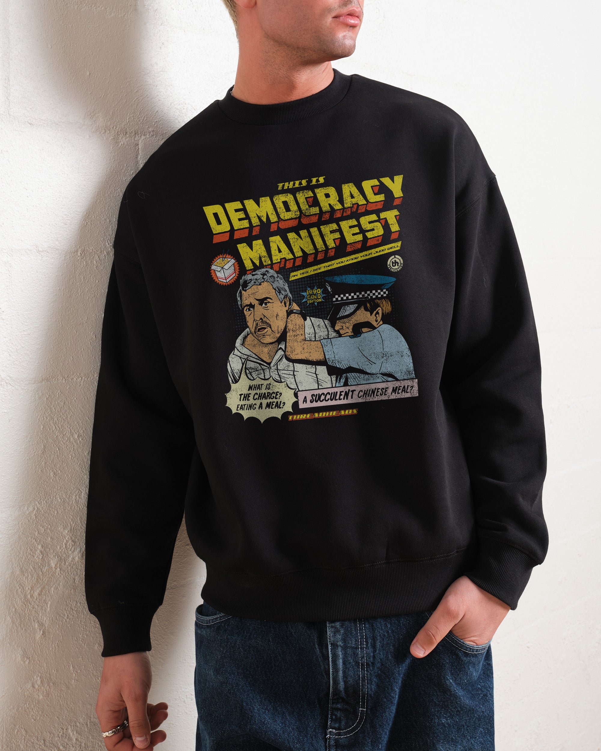 This is Democracy Manifest Jumper